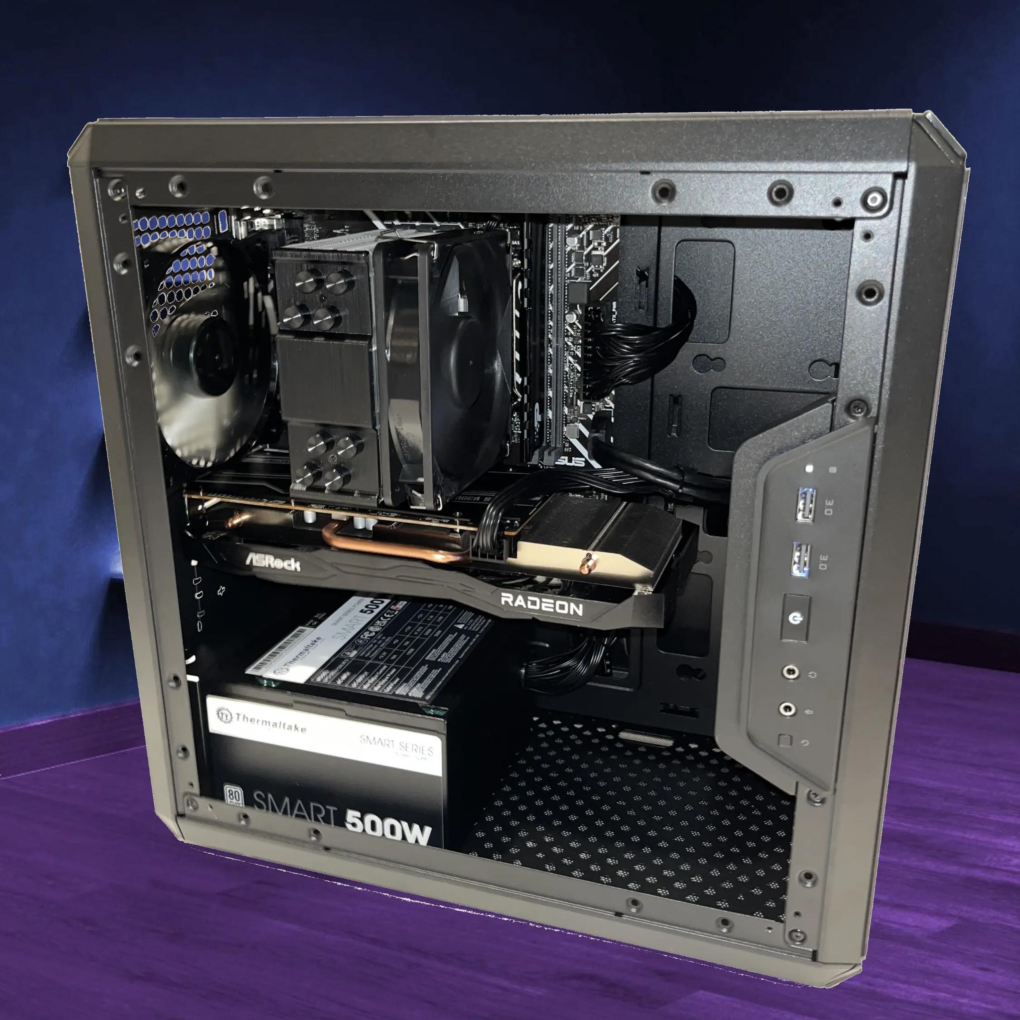 Gaming PC – i3-13100F | RX 6600 XT | 16GB RAM | 1TB NVMe