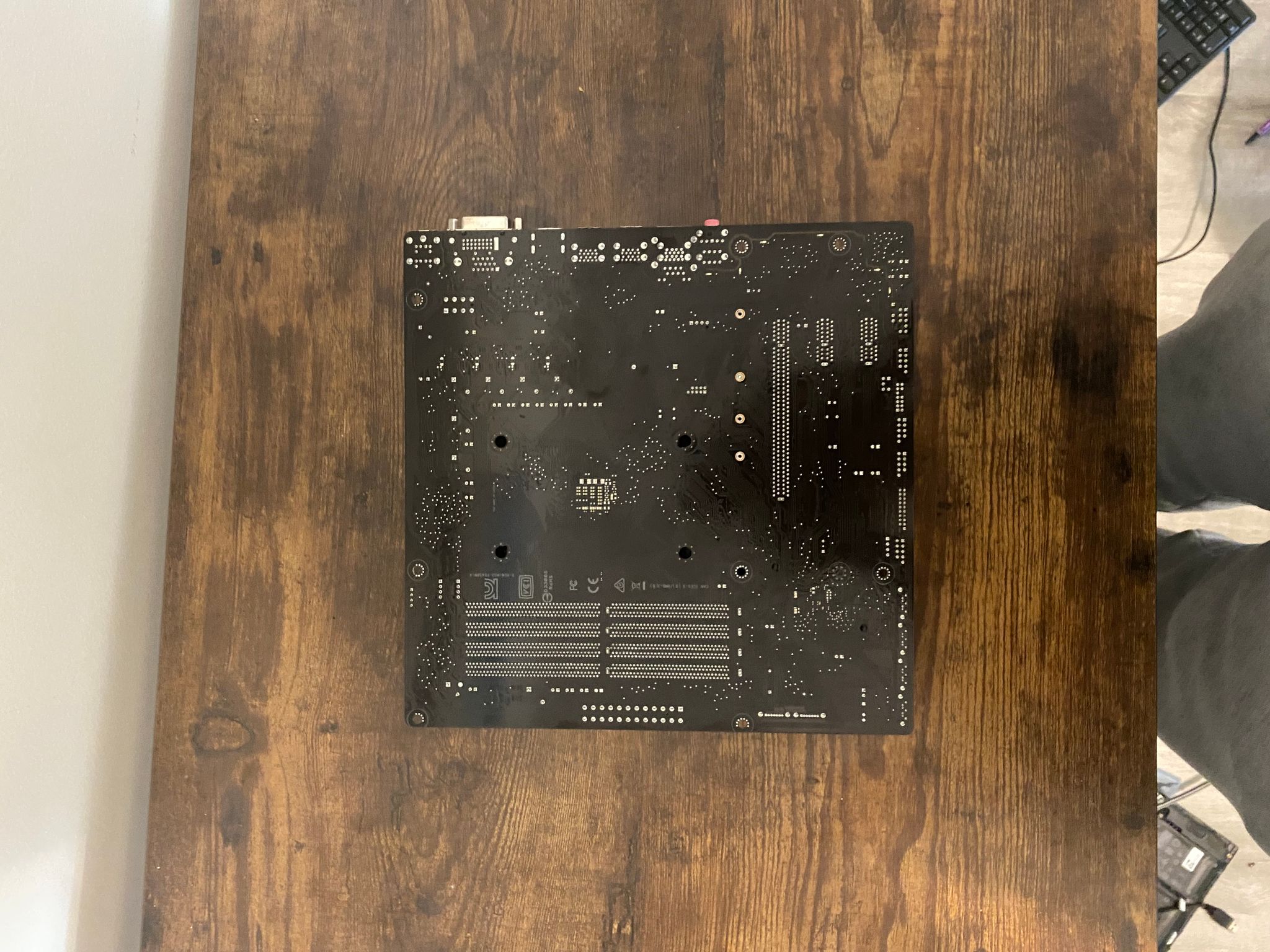 AM4 B-450m-A DDR4 m-ATX motherboard (READ DESC) pretty please w io shield & backplate