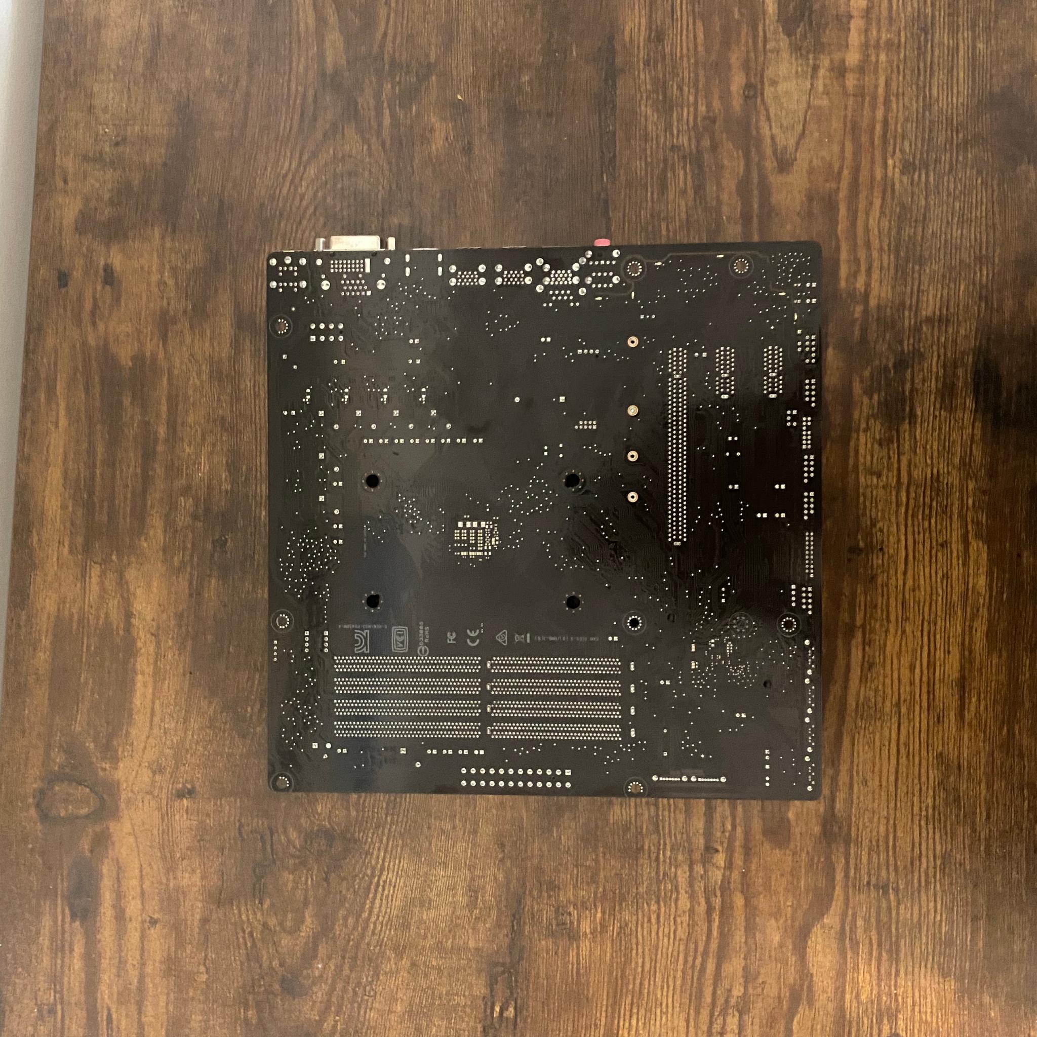 AM4 B-450m-A DDR4 m-ATX motherboard (READ DESC) pretty please w io shield & backplate