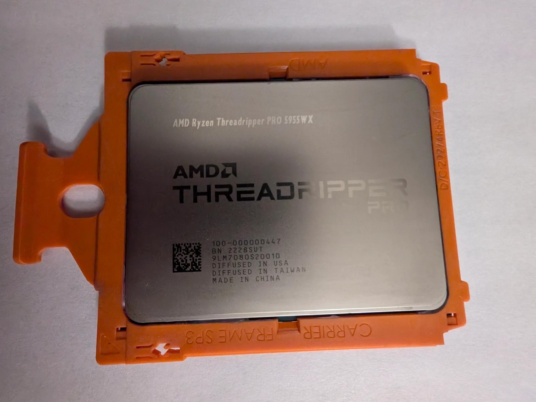 AMD Ryzen Threadripper Pro 5955WX CPU