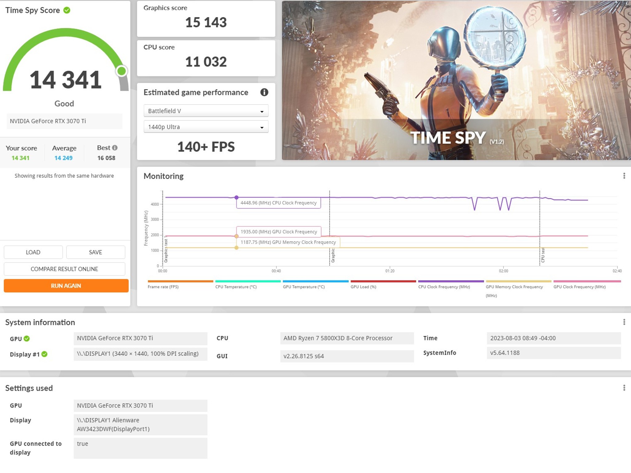 EVGA FTW3 ULTRA 3070TI