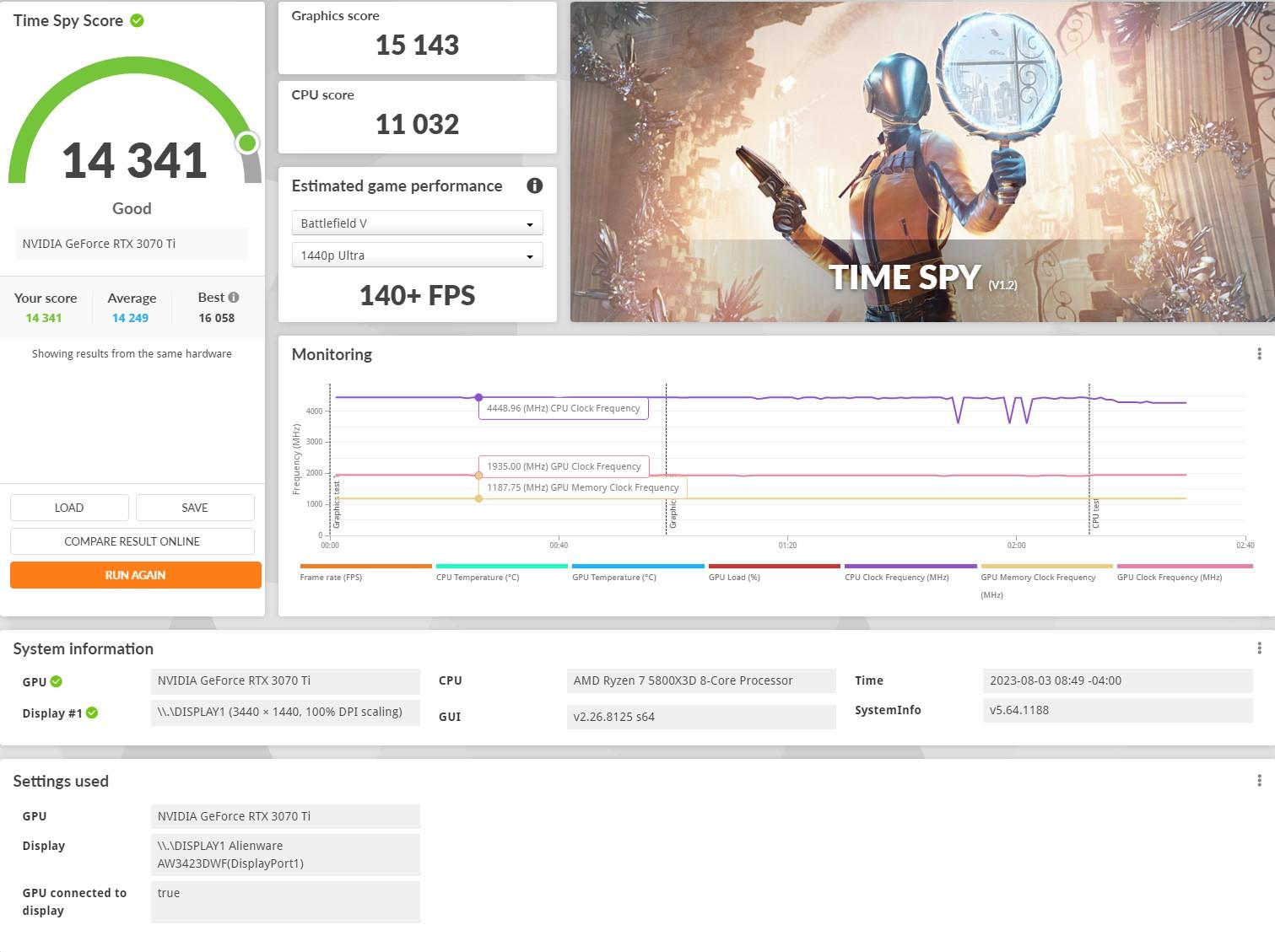 EVGA FTW3 ULTRA 3070TI
