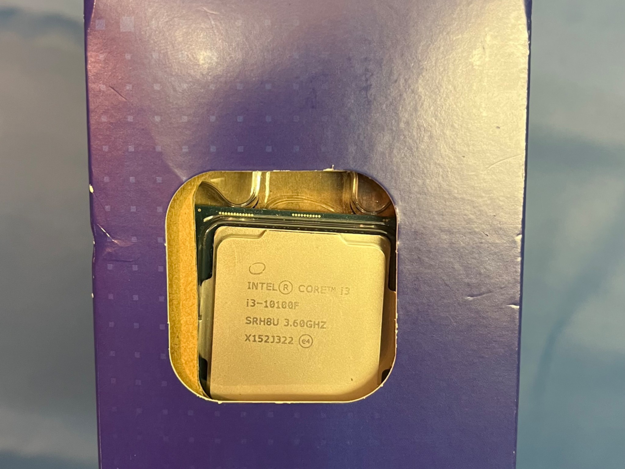 Intel Core i3-10100f 4 Core 8 Thread Processor