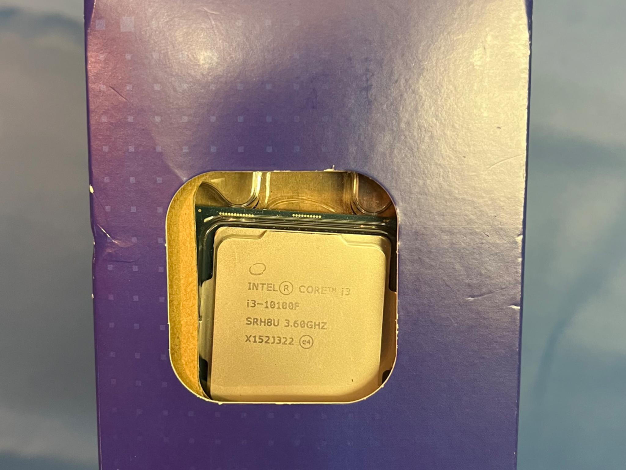 Intel Core i3-10100f 4 Core 8 Thread Processor