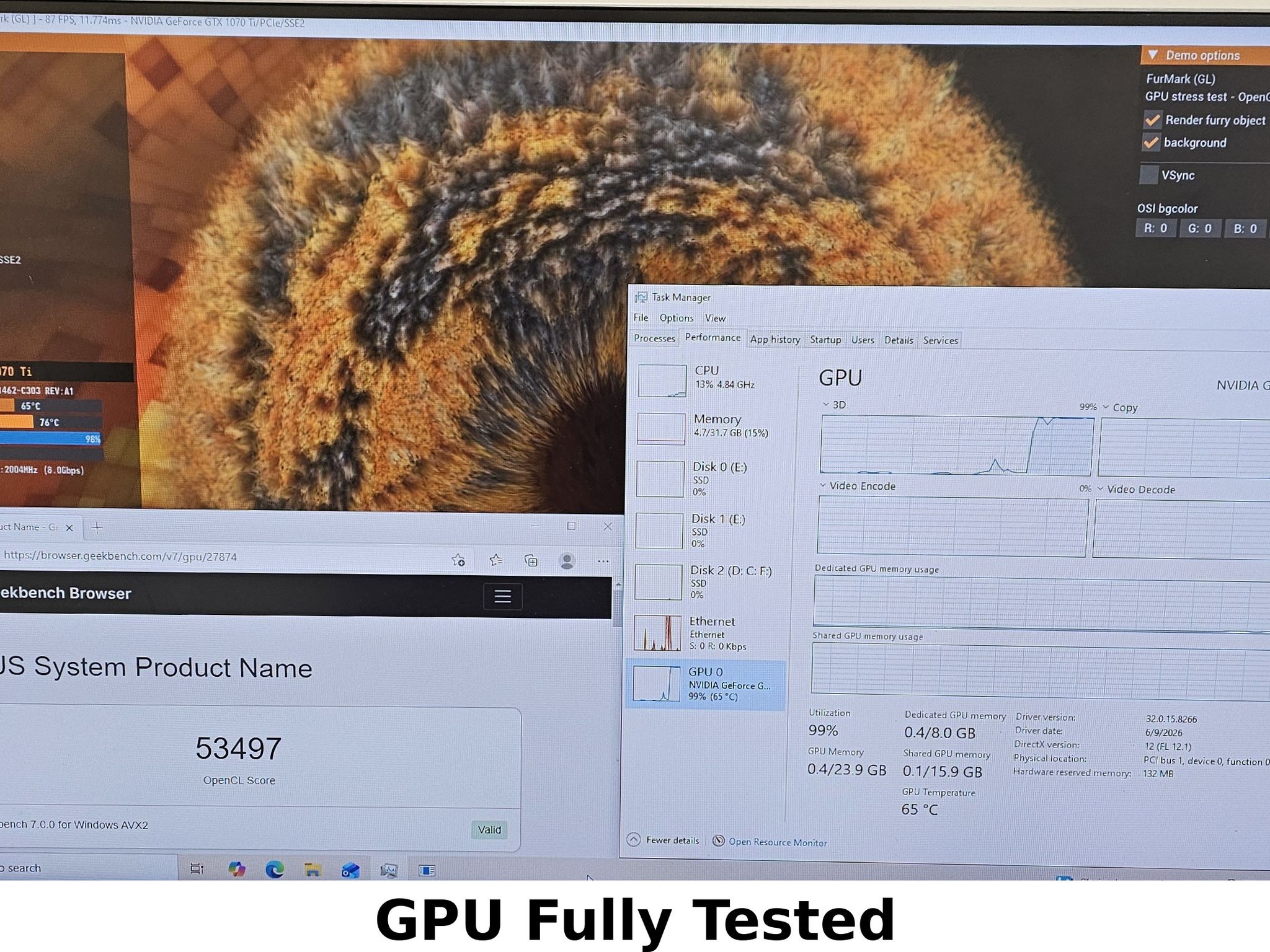GTX 1070 Ti MSI 8GB