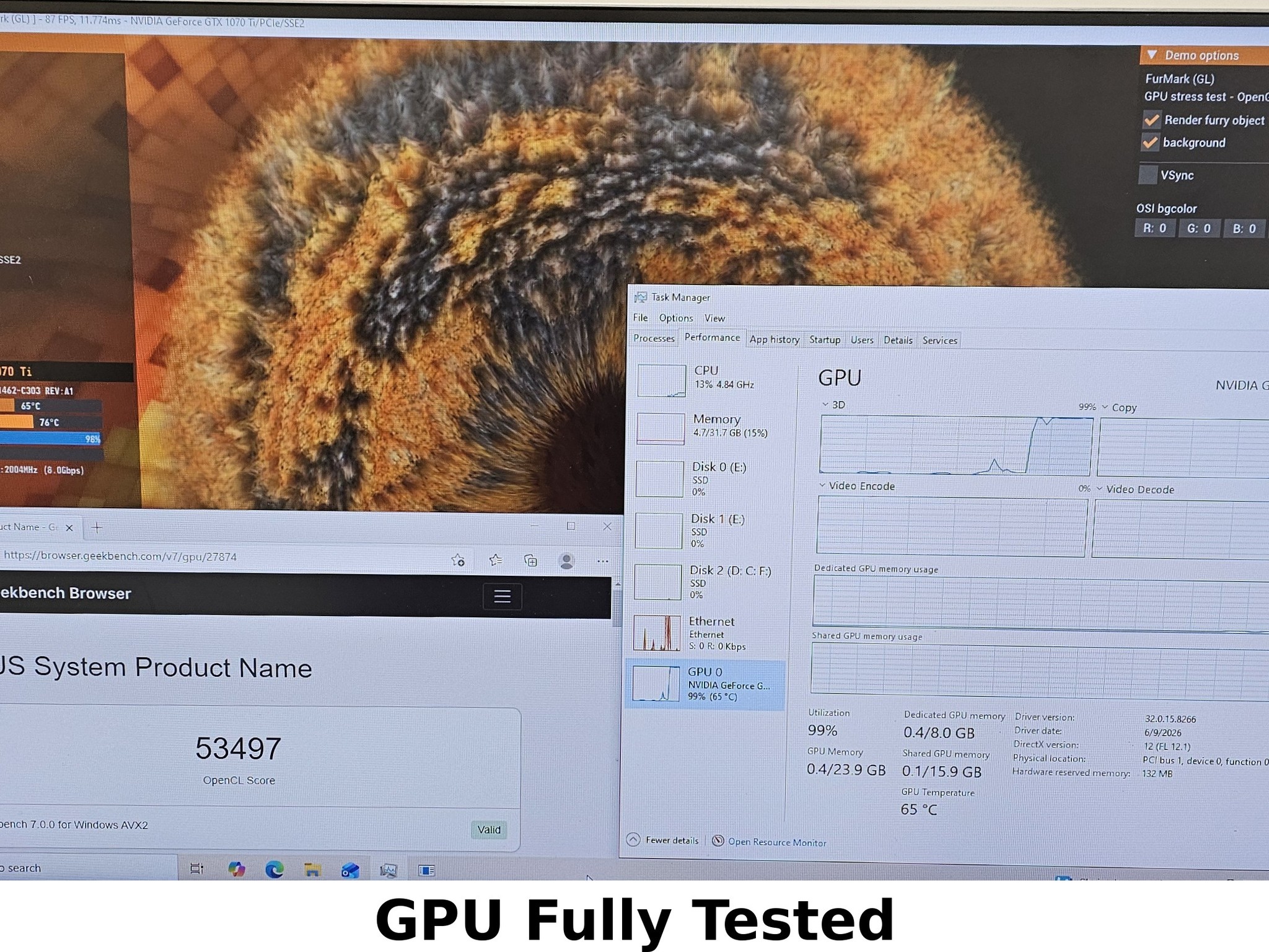 GTX 1070 Ti MSI 8GB