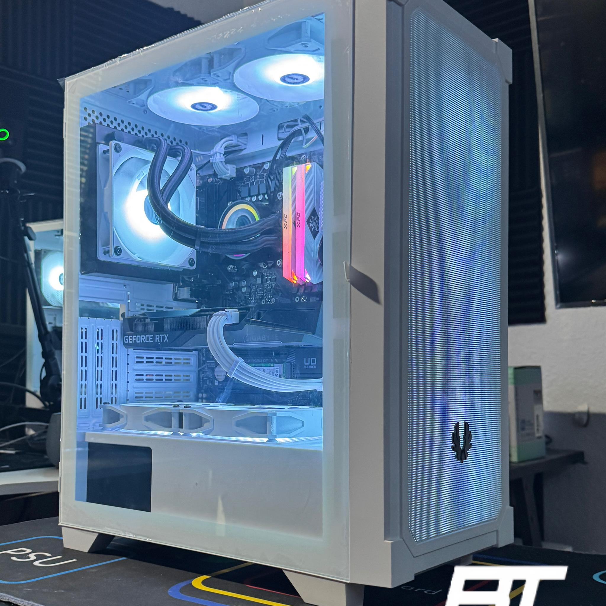 White RTX Gaming PC - i5 10400F - RTX 3060