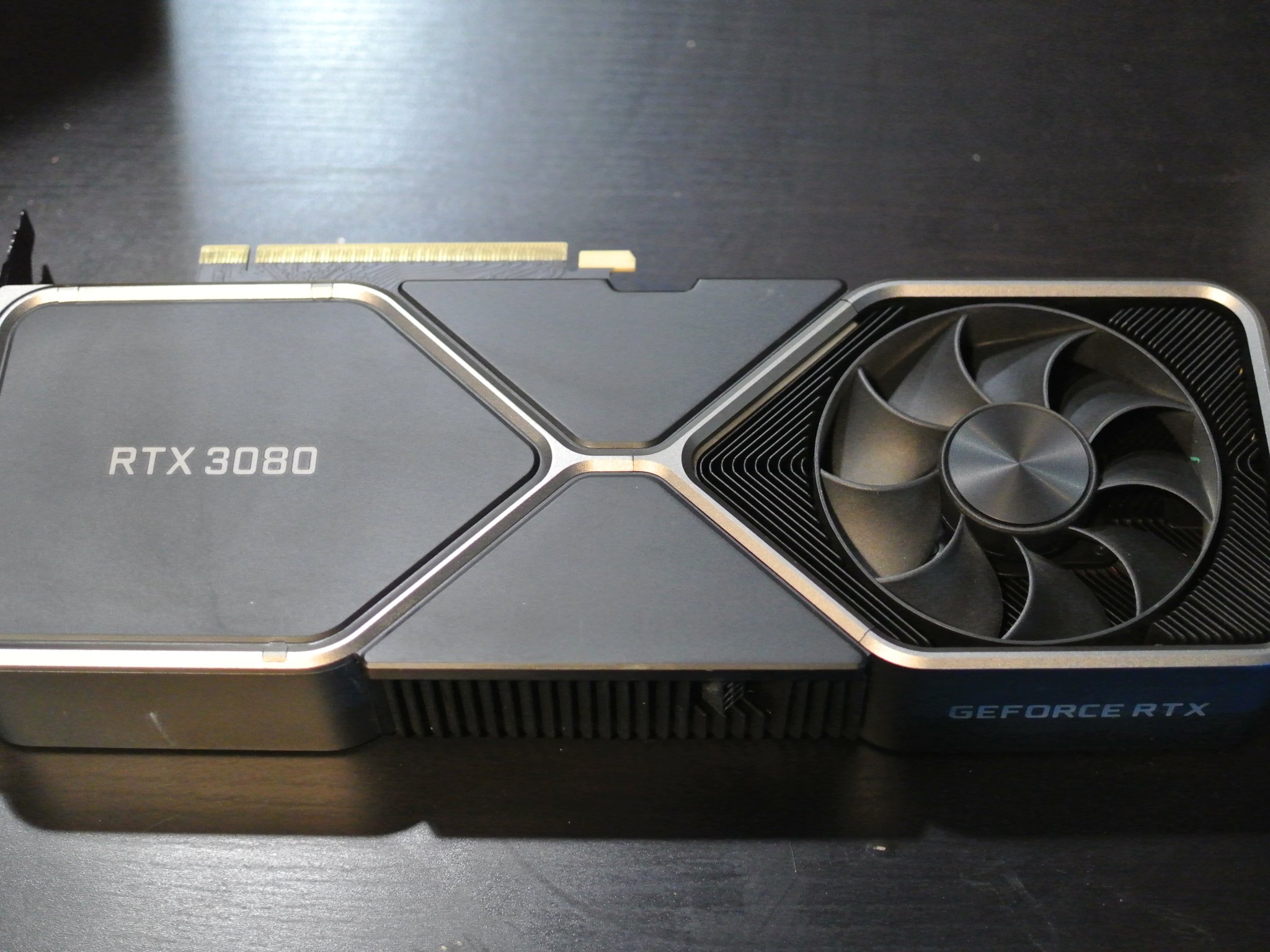 NVIDIA RTX 3080 Founder's Edition 10GB GDDR6X VRAM Graphics Card w/ Adapter