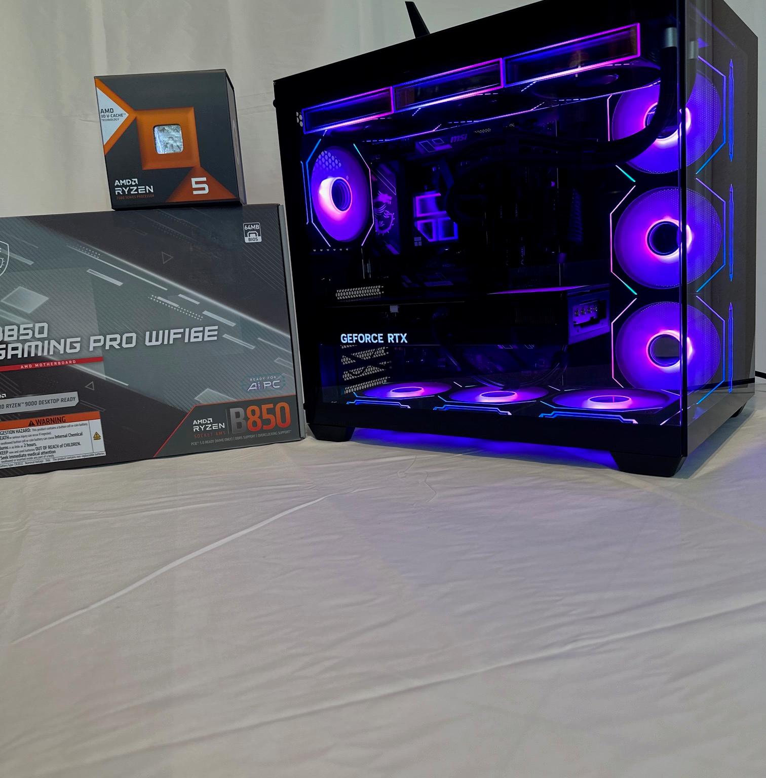 Ryzen 5 7600X3D / RTX 5070 Ti 16GB - Mid Tower Gaming Beast