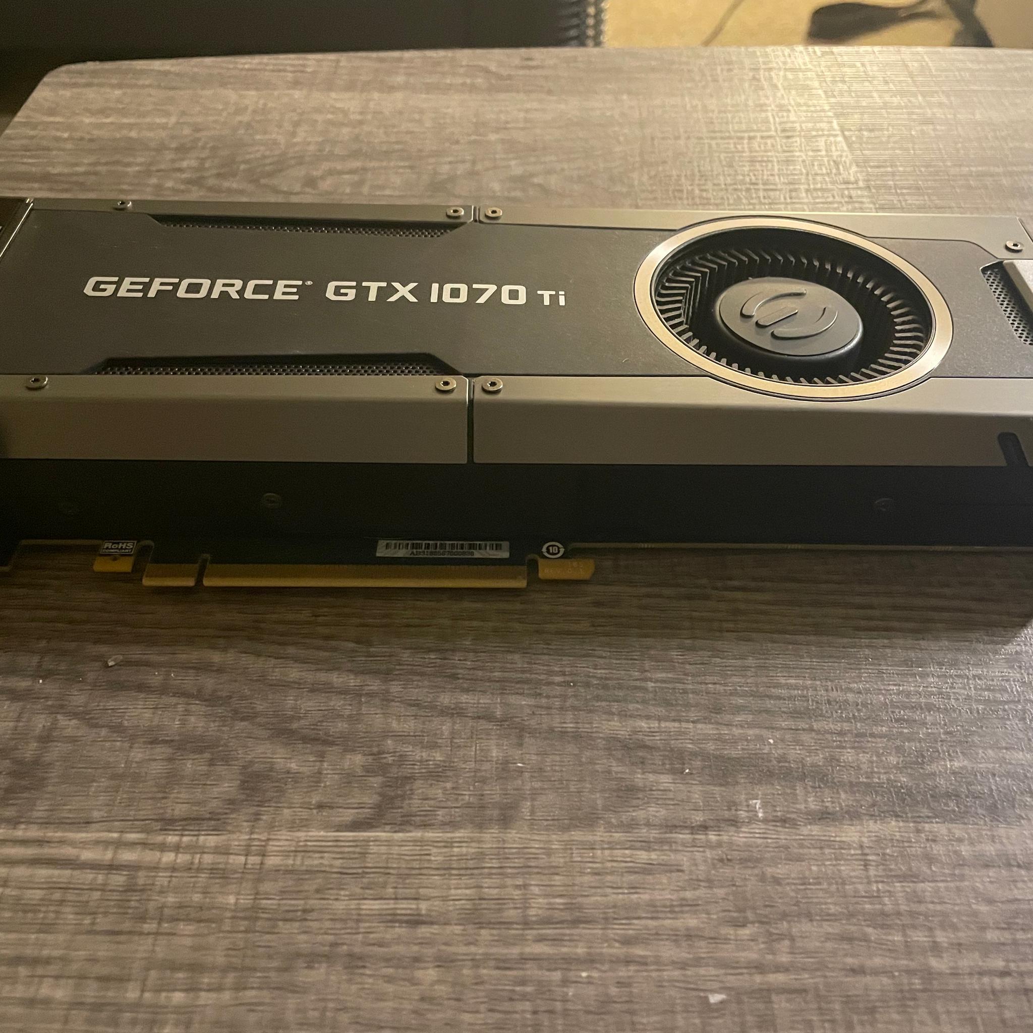 EVGA GeForce GTX 1070 Ti GAMING, 8GB GDDR5 EVGA OCX Scanner OC, White LED