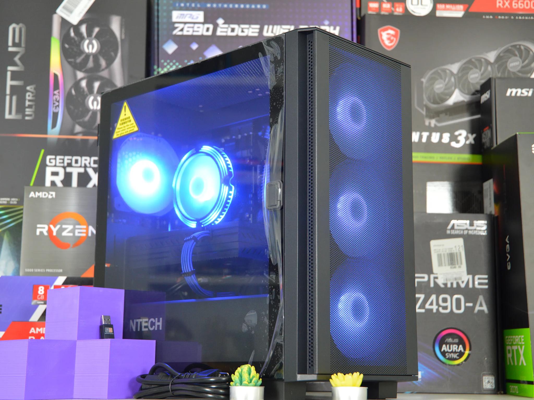 🔵⚫️| RX 580 8GB | INTEL XEON E5 2670 V3 | 16GB RAM | 512GB SSD + 1TB HDD | Midnight Cobalt |