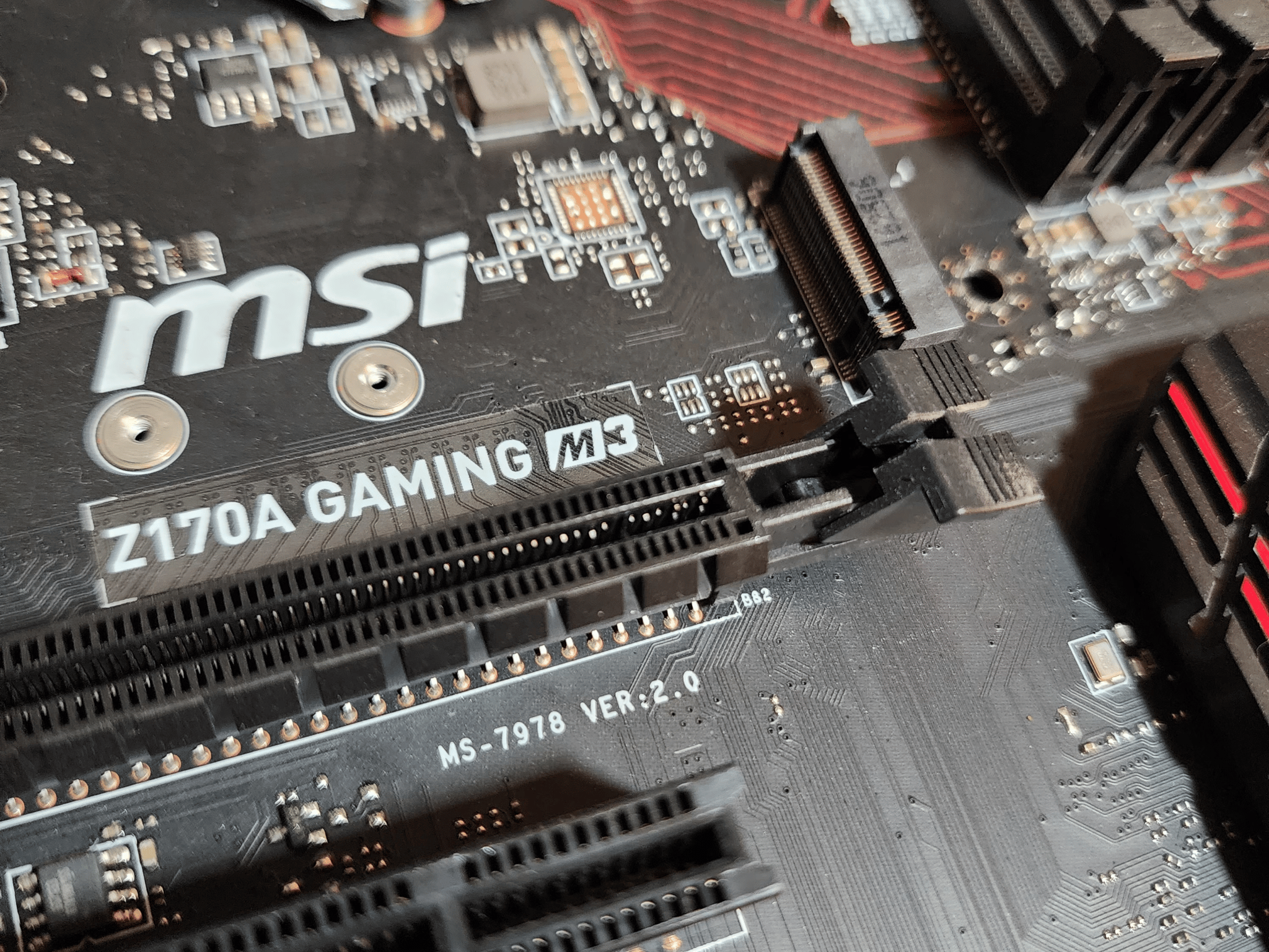 MSI Z170A GAMING M3 ◇Read Description◇ Damaged but functional 