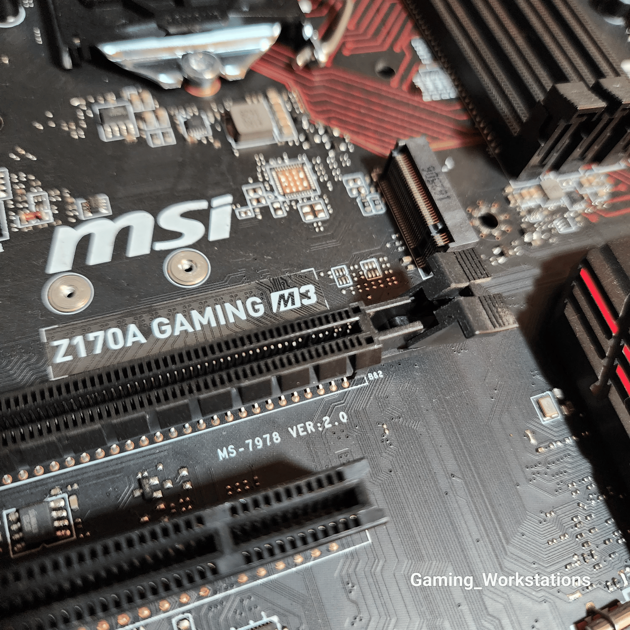 MSI Z170A GAMING M3 ◇Read Description◇ Damaged but functional 