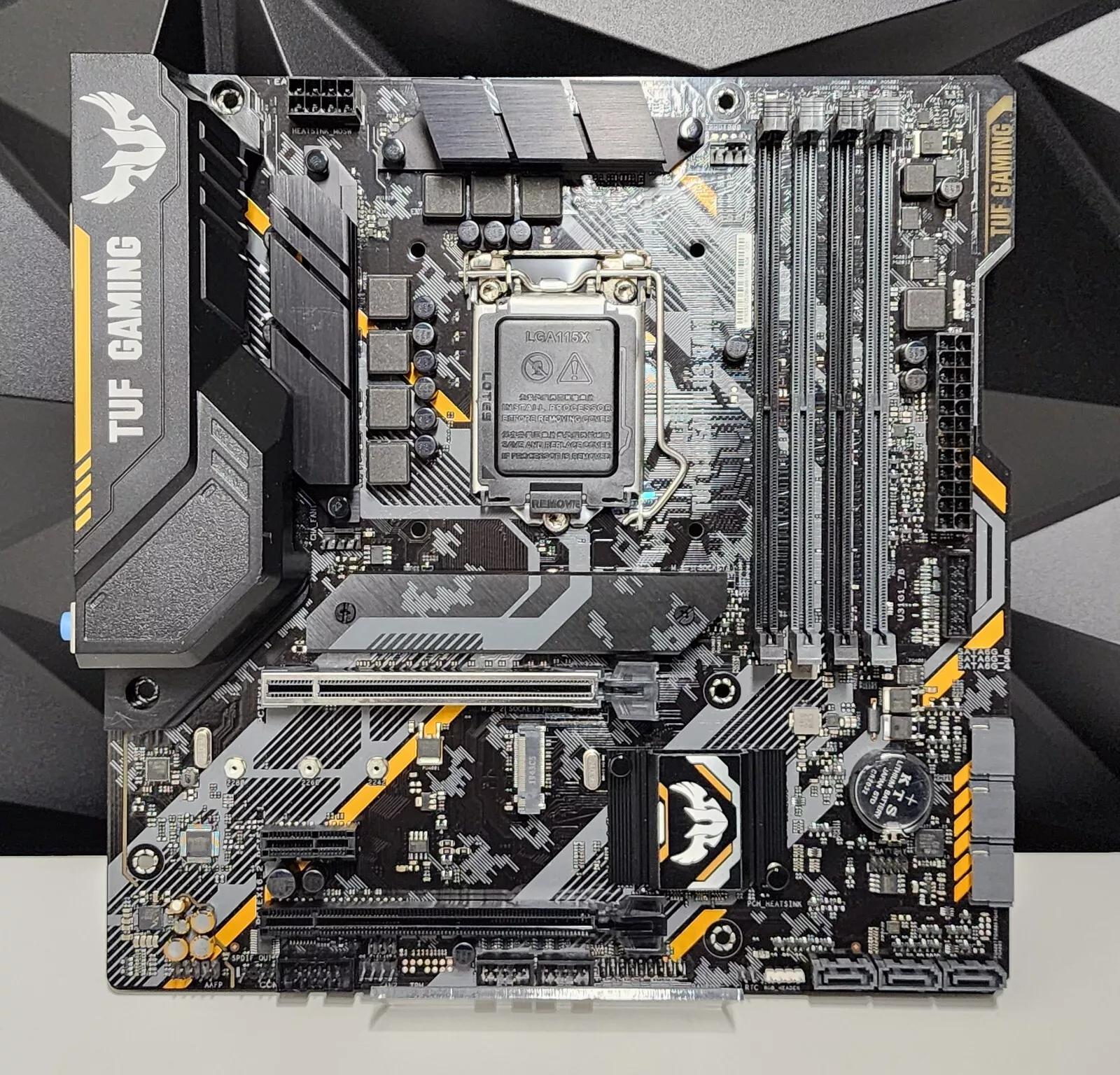 UPDATED BIOS ASUS TUF B365M-PLUS GAMING LGA1151 DDR4 MOTHERBOARD
