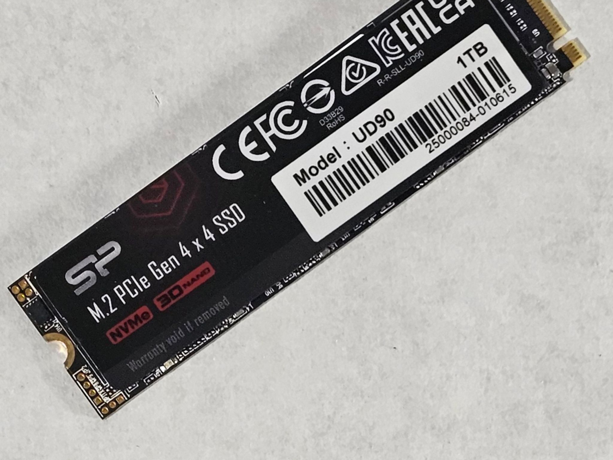 1TB NVMe M.2 SSD SP UD90 Gen4