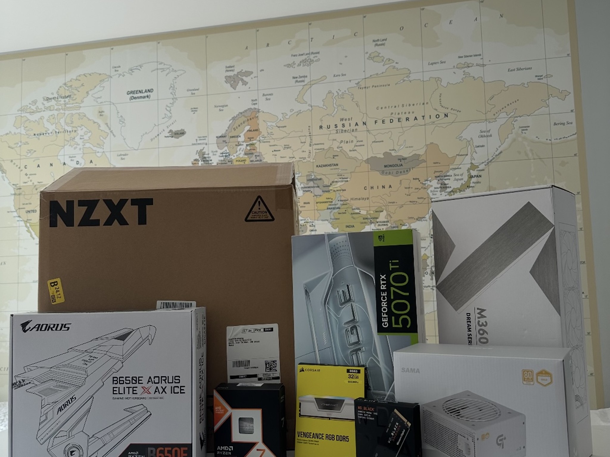 FINAL PRICE DROP CUSTOM ALL WHITE TOP END CUSTOM GAMING PC | RTX 5070TI | RYZEN 9800X3D