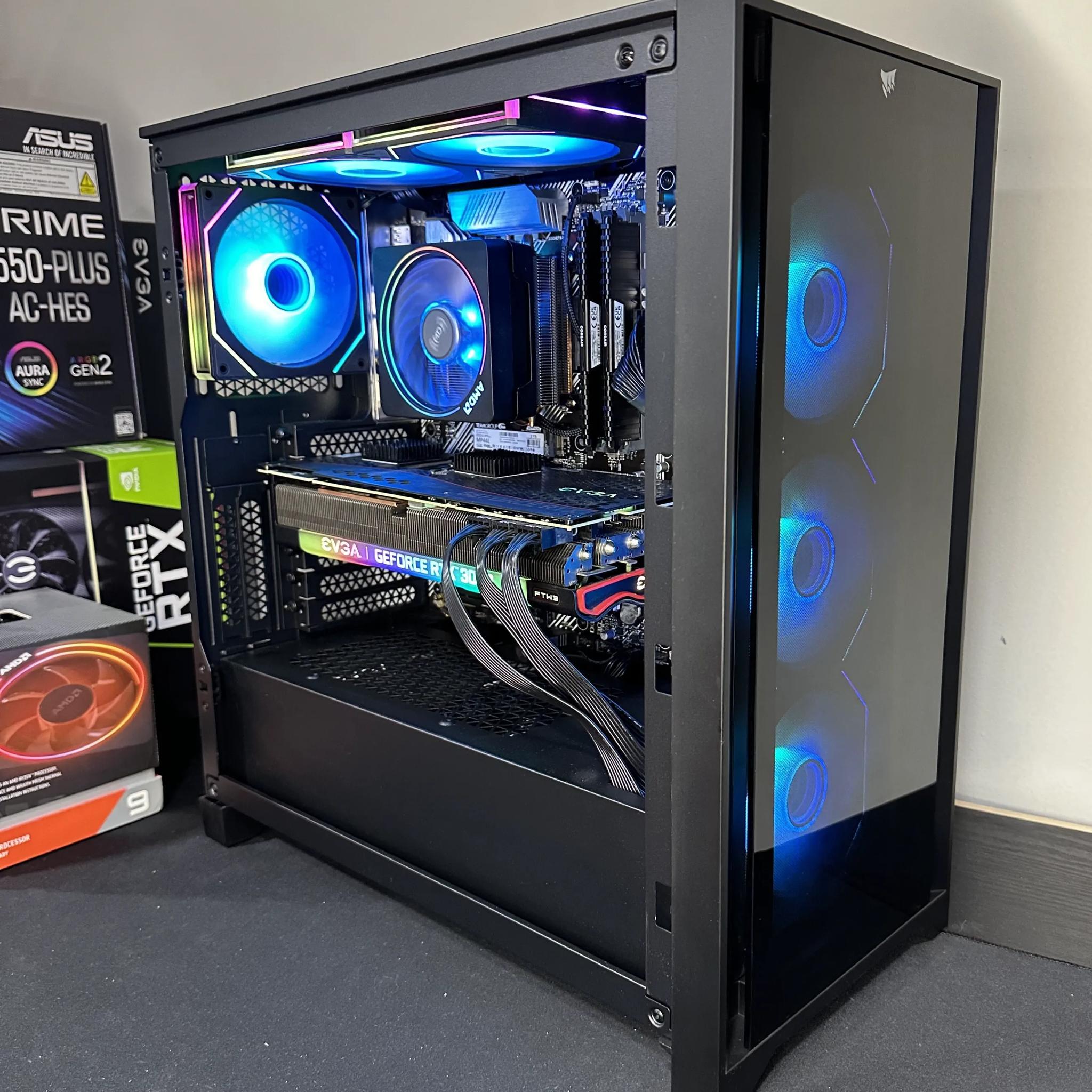RTX 3090 Gaming PC - 64 Gb RAM - 1 Tb M.2 Nvme - Ryzen 9 3900x CPU