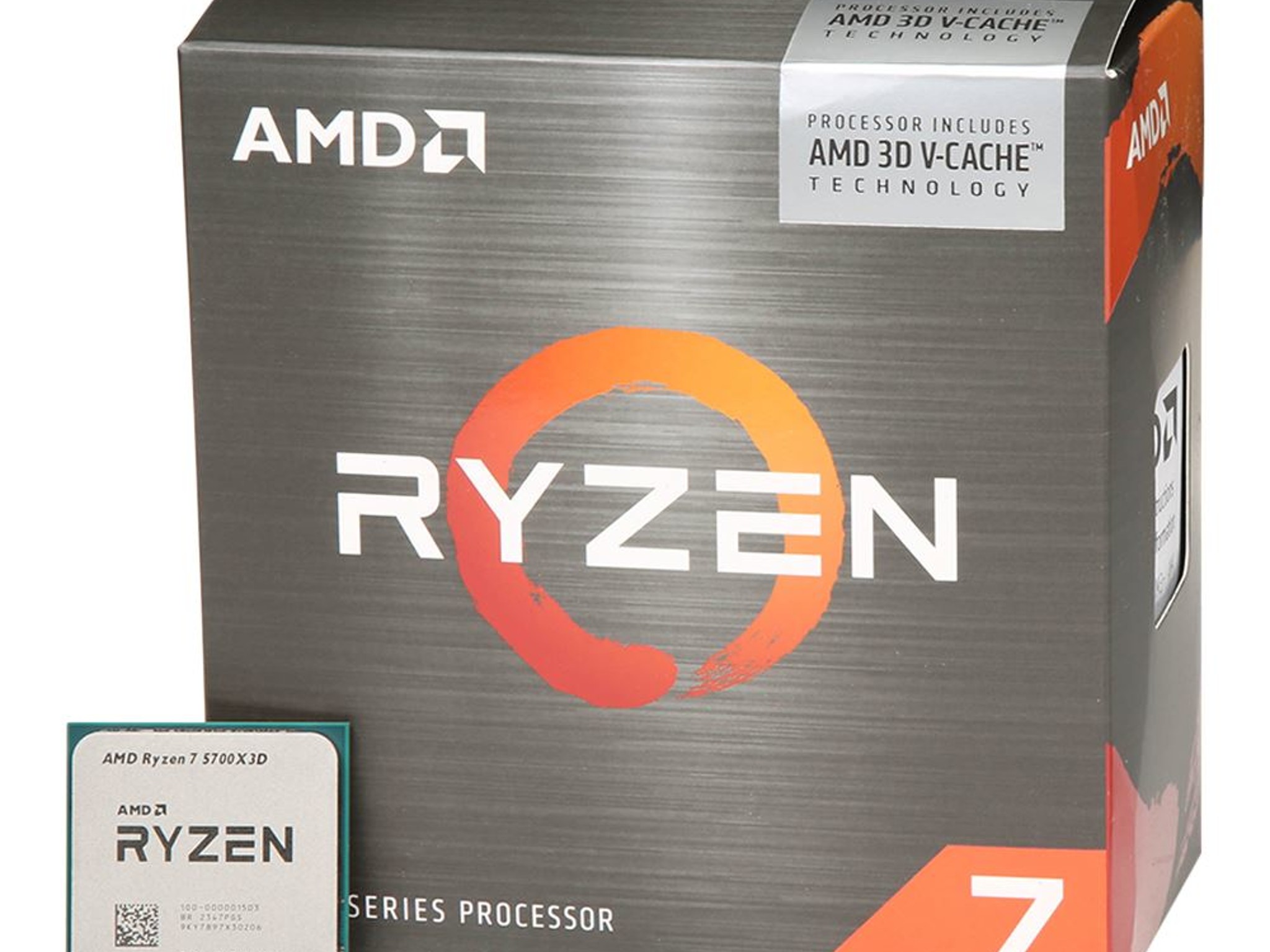 AMD Ryzen 7 5700X3D Vermeer AM4 3.0GHz 8-Core Boxed Processor