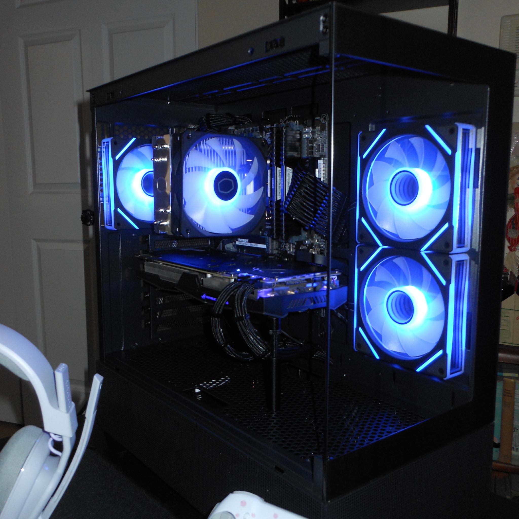 Gaming PC // ROG Strix 1080 // Ryzen 3600 // 500GB NVME SSD // 16GB DDR4 Ram // ARGB