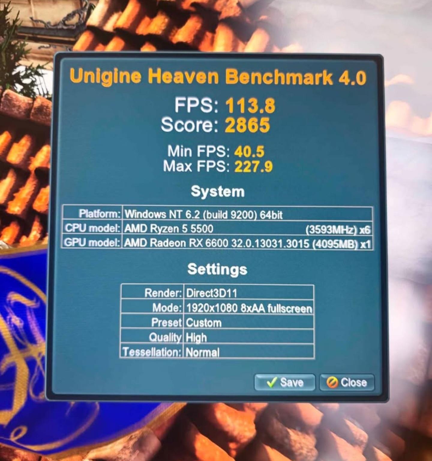 Gaming PC - Ryzen 5 5500, RX 6600, 16GB ram, 1TB storage - Clean & Ready to Use