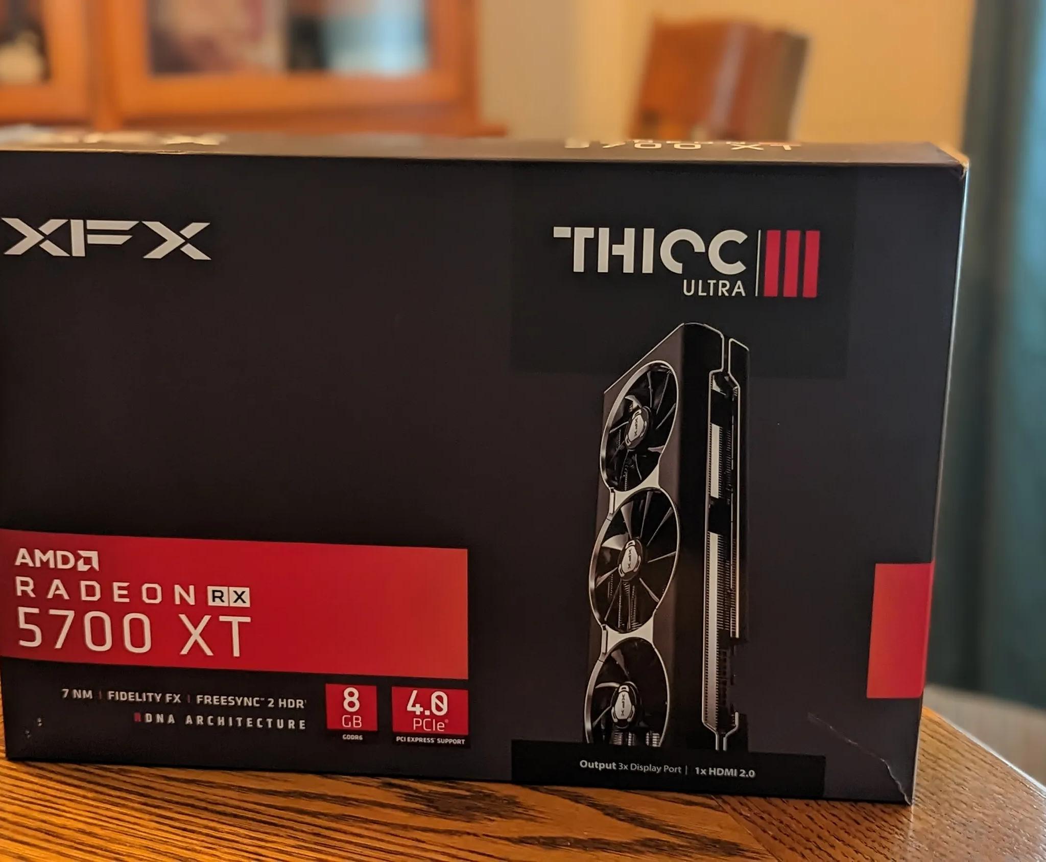 5700 xt Xfx Thicc 3