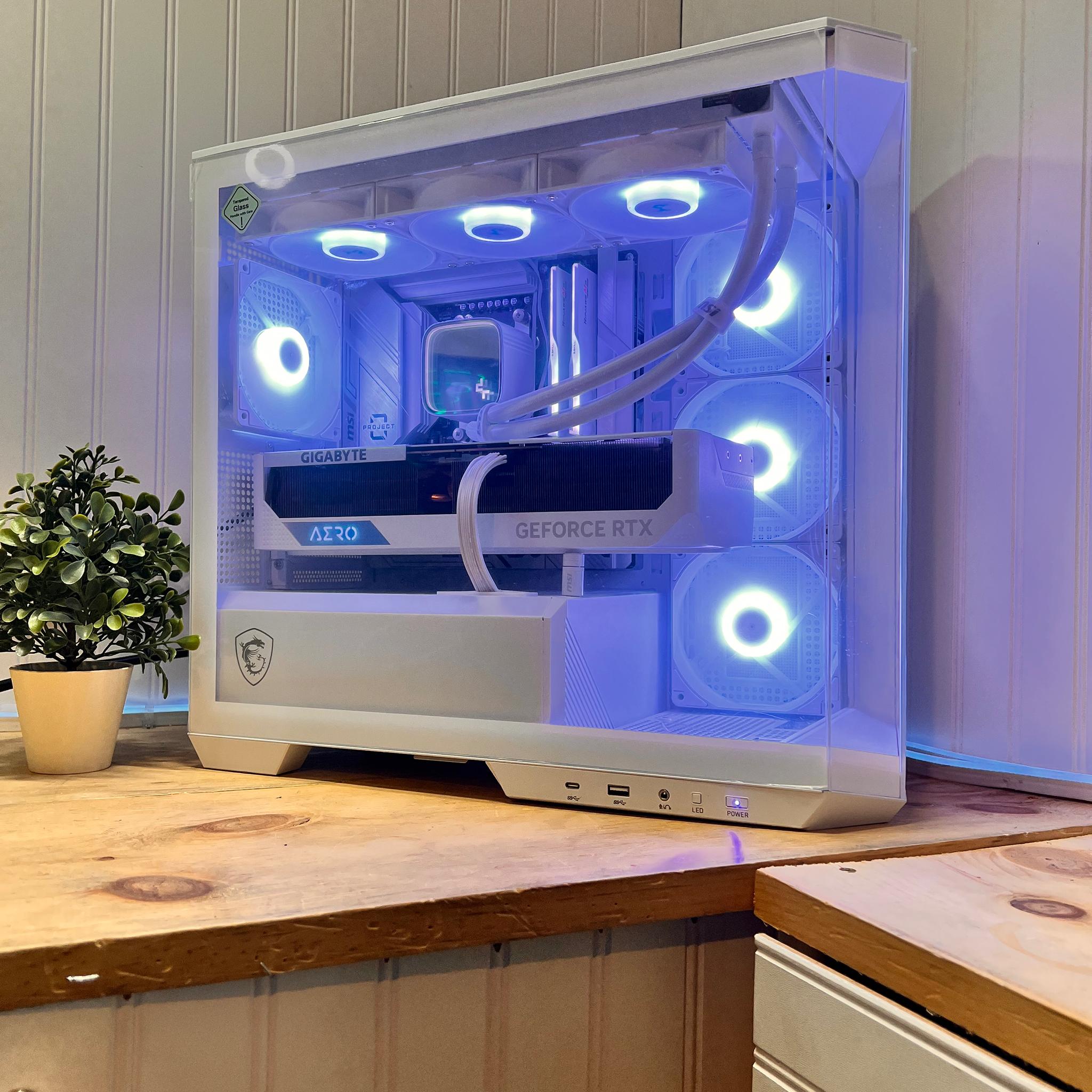 Clean and fast 4090/7600x3d/32g ddr5/2tb nvme/1000 watt psu
