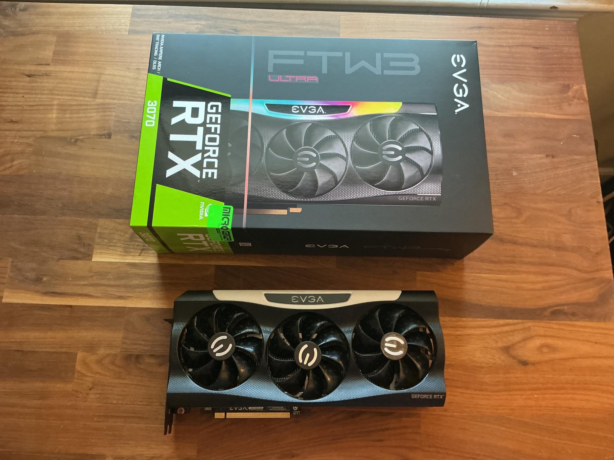 EVGA RTX 3070 FTW3 Ultra