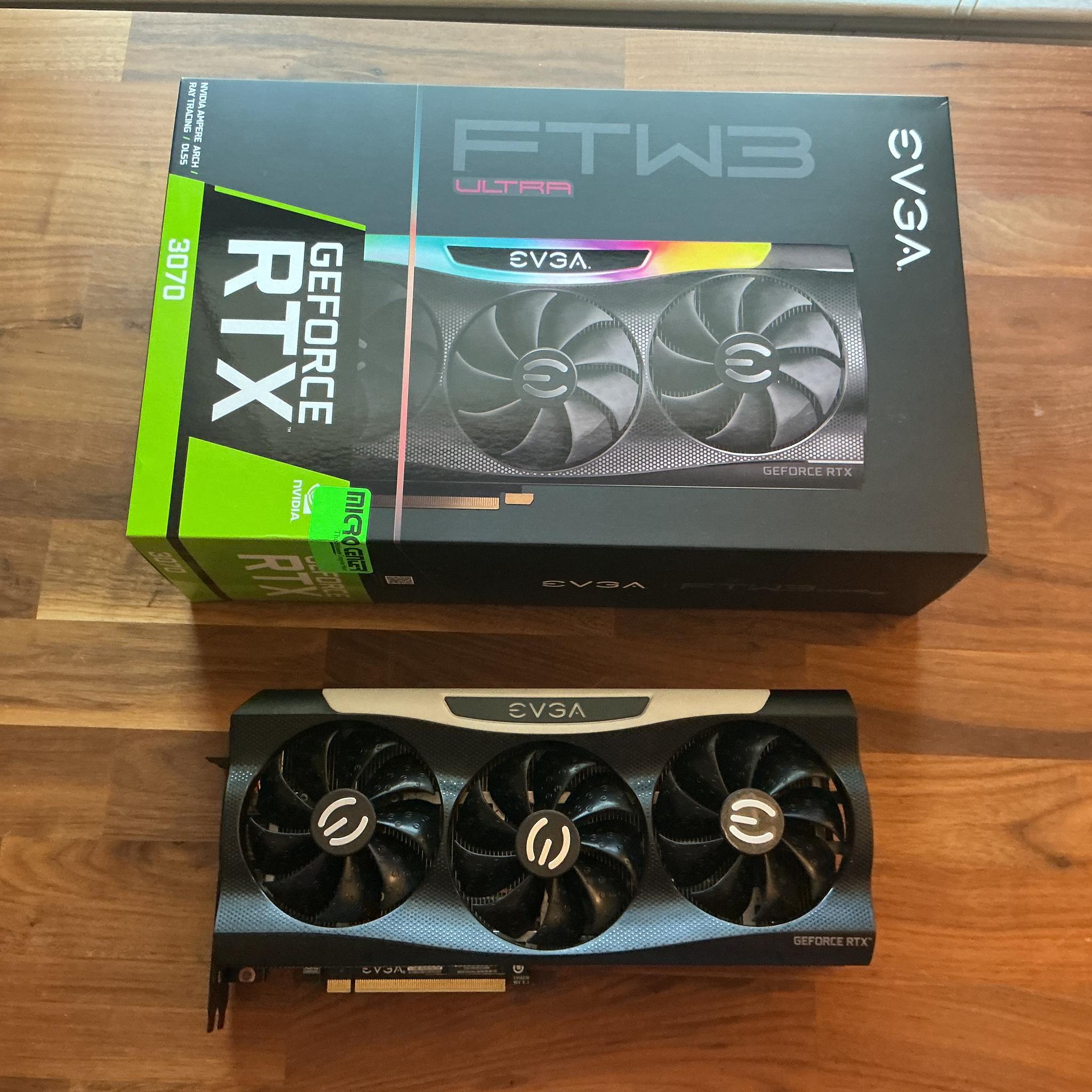 EVGA RTX 3070 FTW3 Ultra