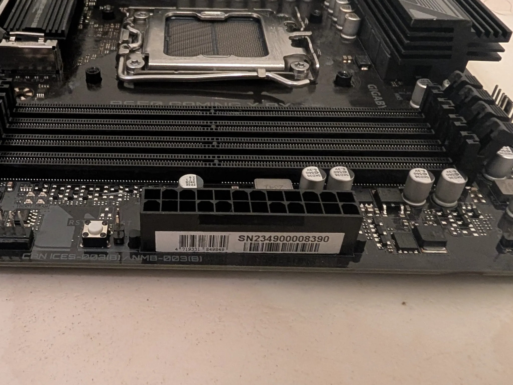 GIGABYTE B650 Gaming X AX (AM5, DDR5)