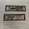 ASRock B360 Pro4 & MSI B450 TOMAHAWK I/O Shields [3D Print]