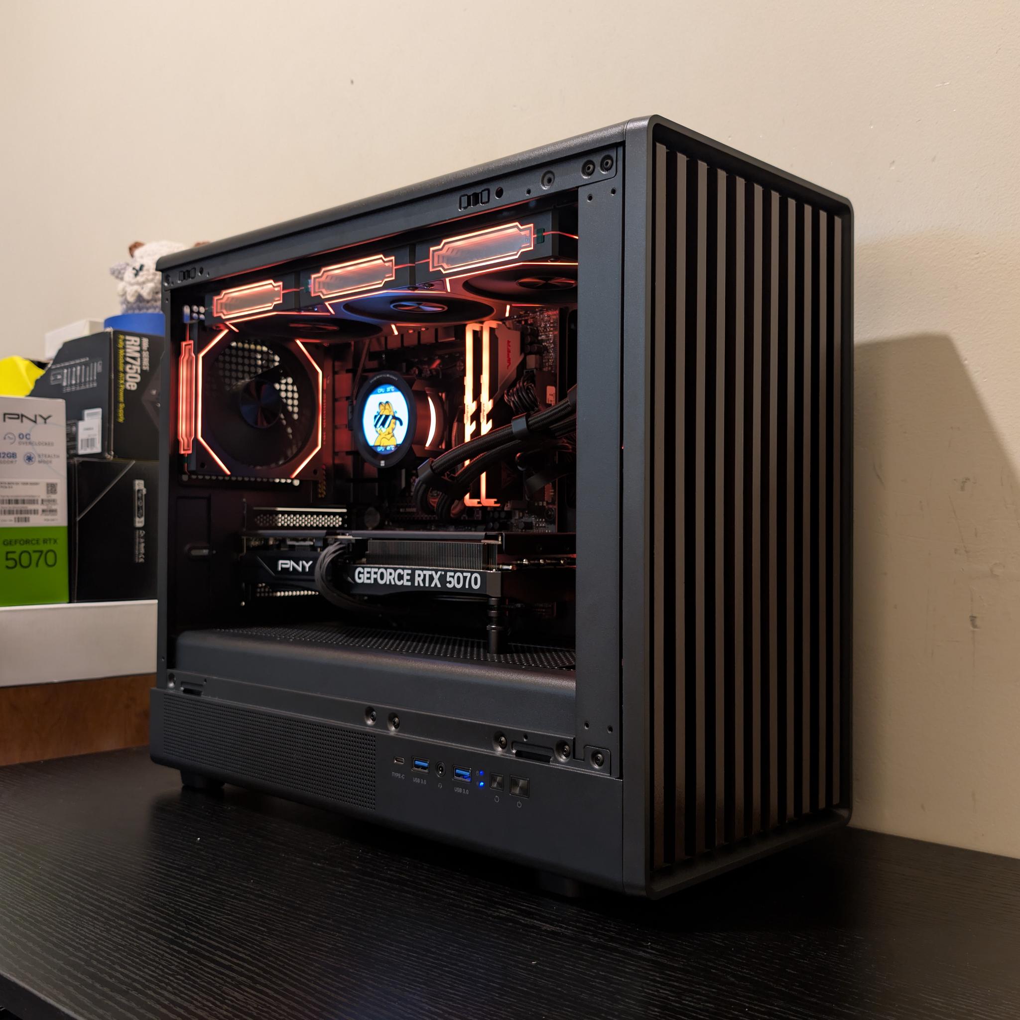 🔥🪵 1440p Gaming Beast | RTX 5070 | Ryzen 7600X | 2TB SSD | 32GB RAM | WiFi 6 & Bluetooth 🪵🔥