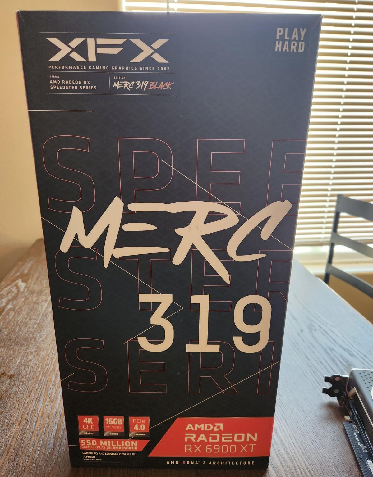 XFX Speedster MERC319 AMD Radeon RX 6900 XT Black