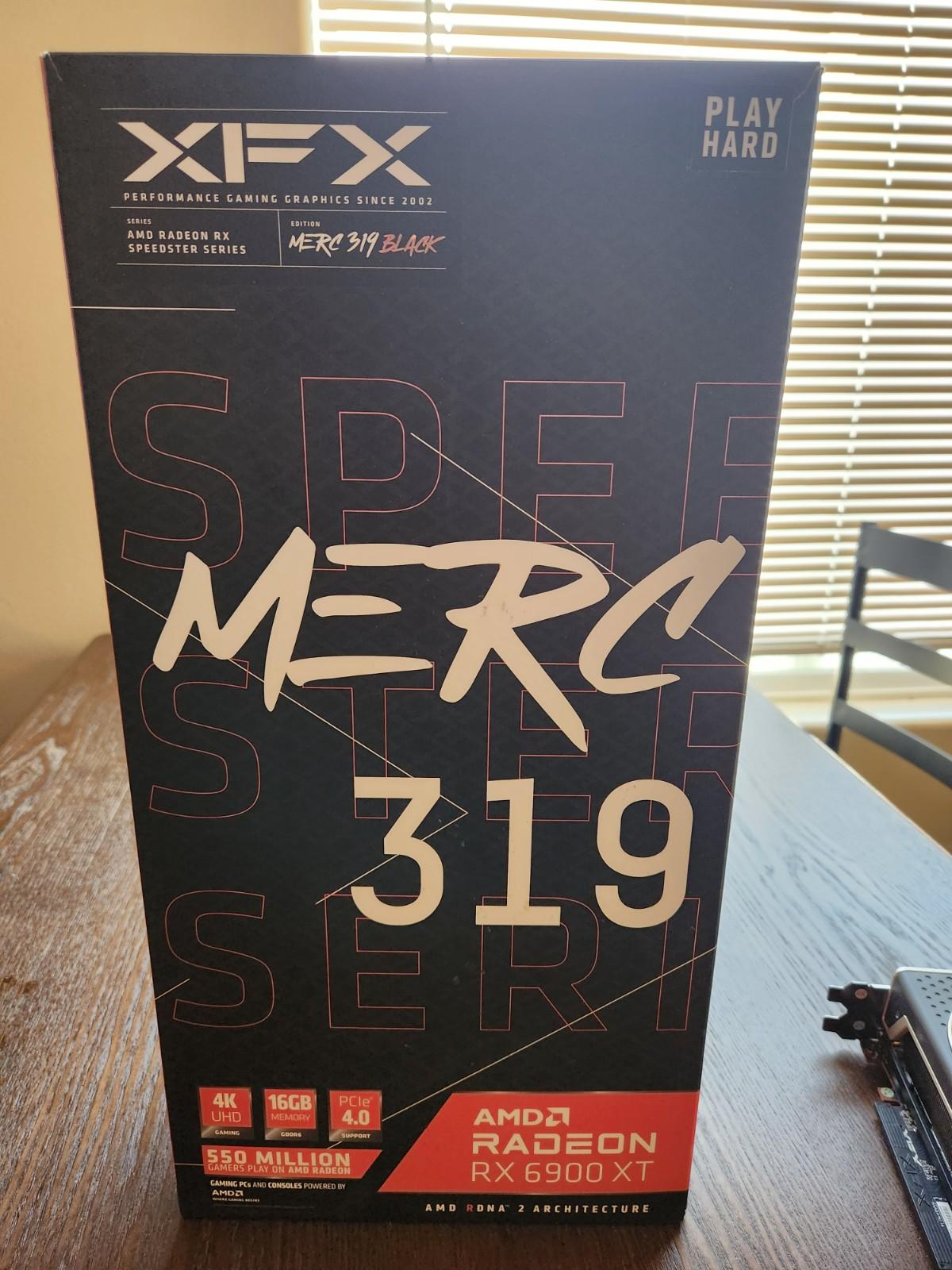 XFX Speedster MERC319 AMD Radeon RX 6900 XT Black
