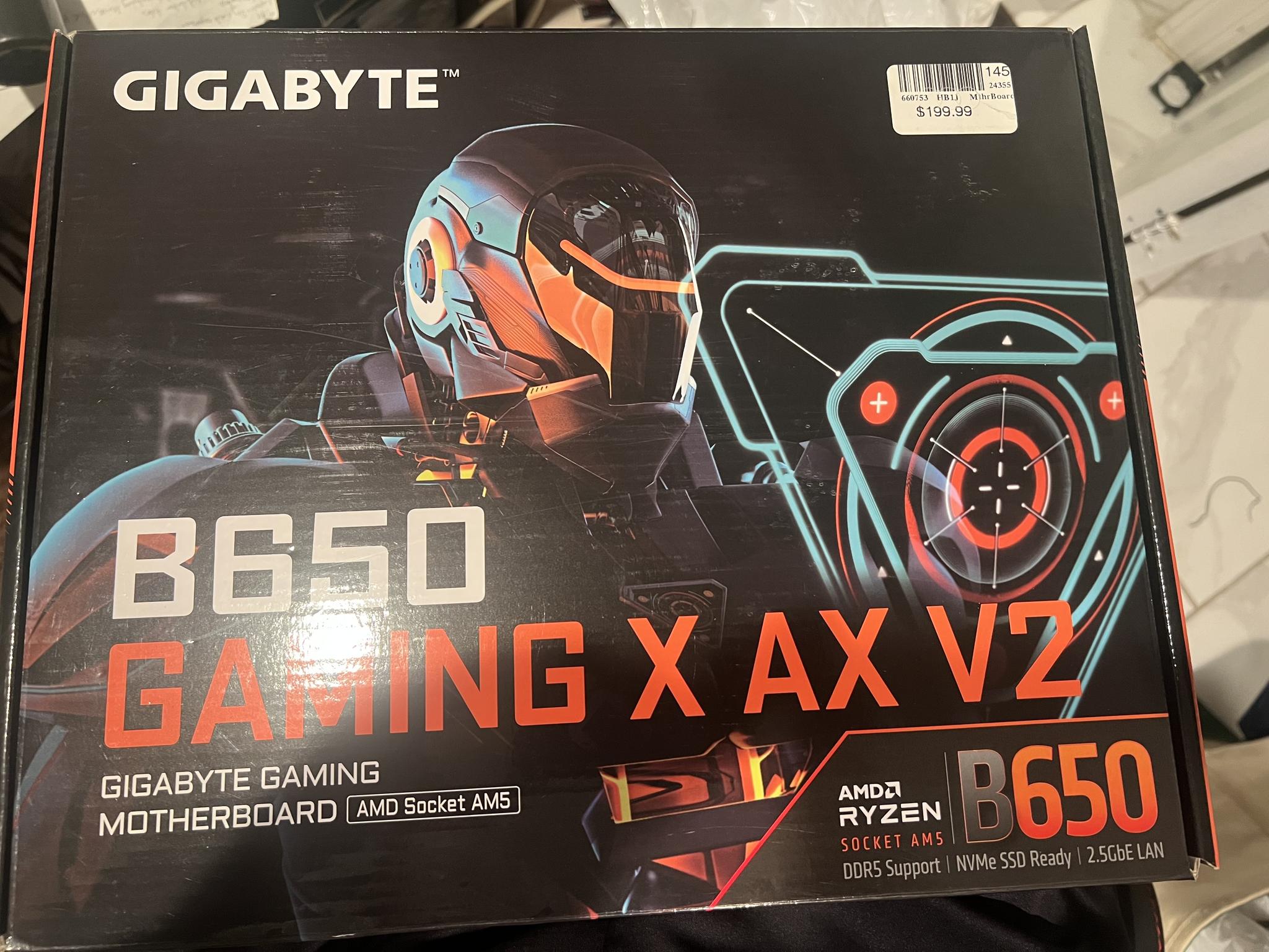 Gigabyte B650 Gaming X AX V2 AMD AM5 ATX Motherboard