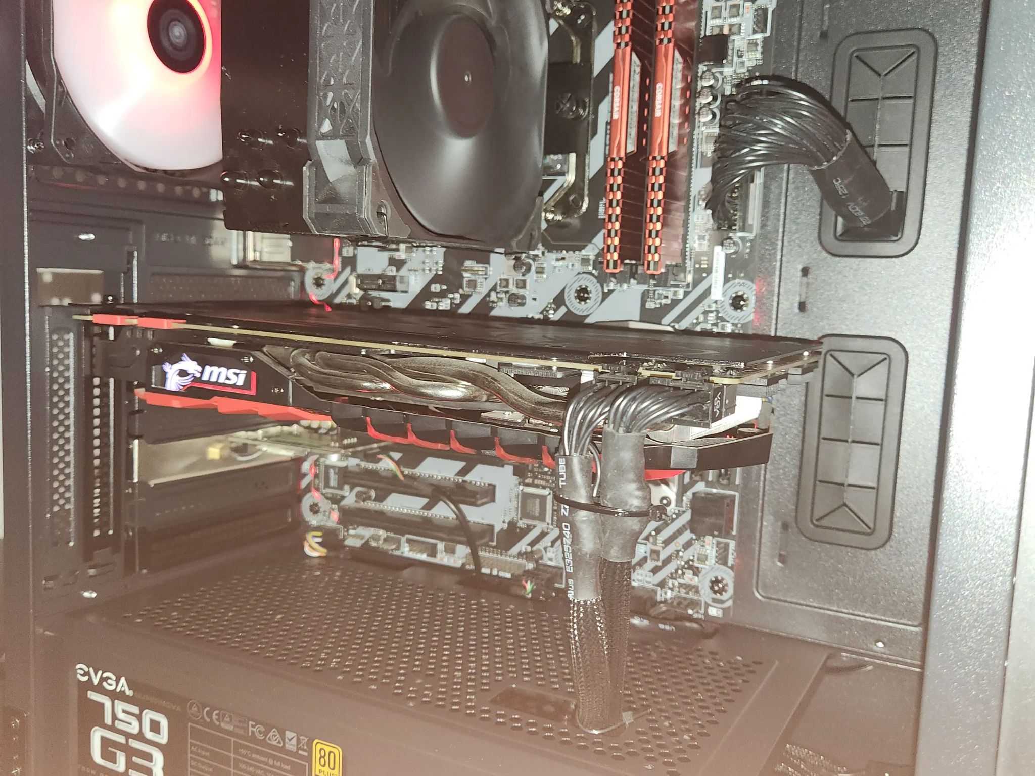 THE RED MONSTER: RTX 1070TI, Ryzen 7 1800X Fantastic value Gaming PC! With benchmarking video