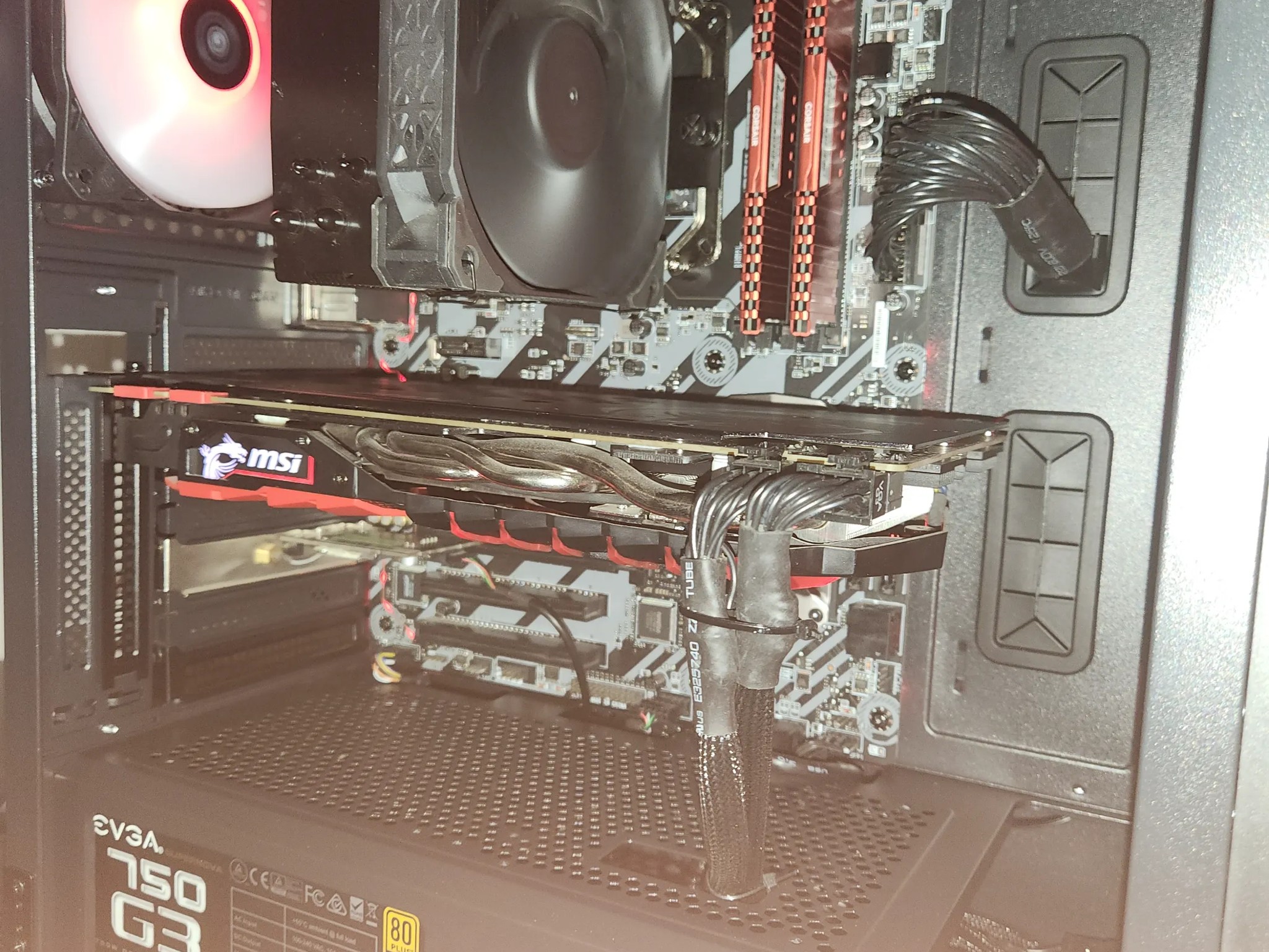 THE RED MONSTER: RTX 1070TI, Ryzen 7 1800X Fantastic value Gaming PC! With benchmarking video