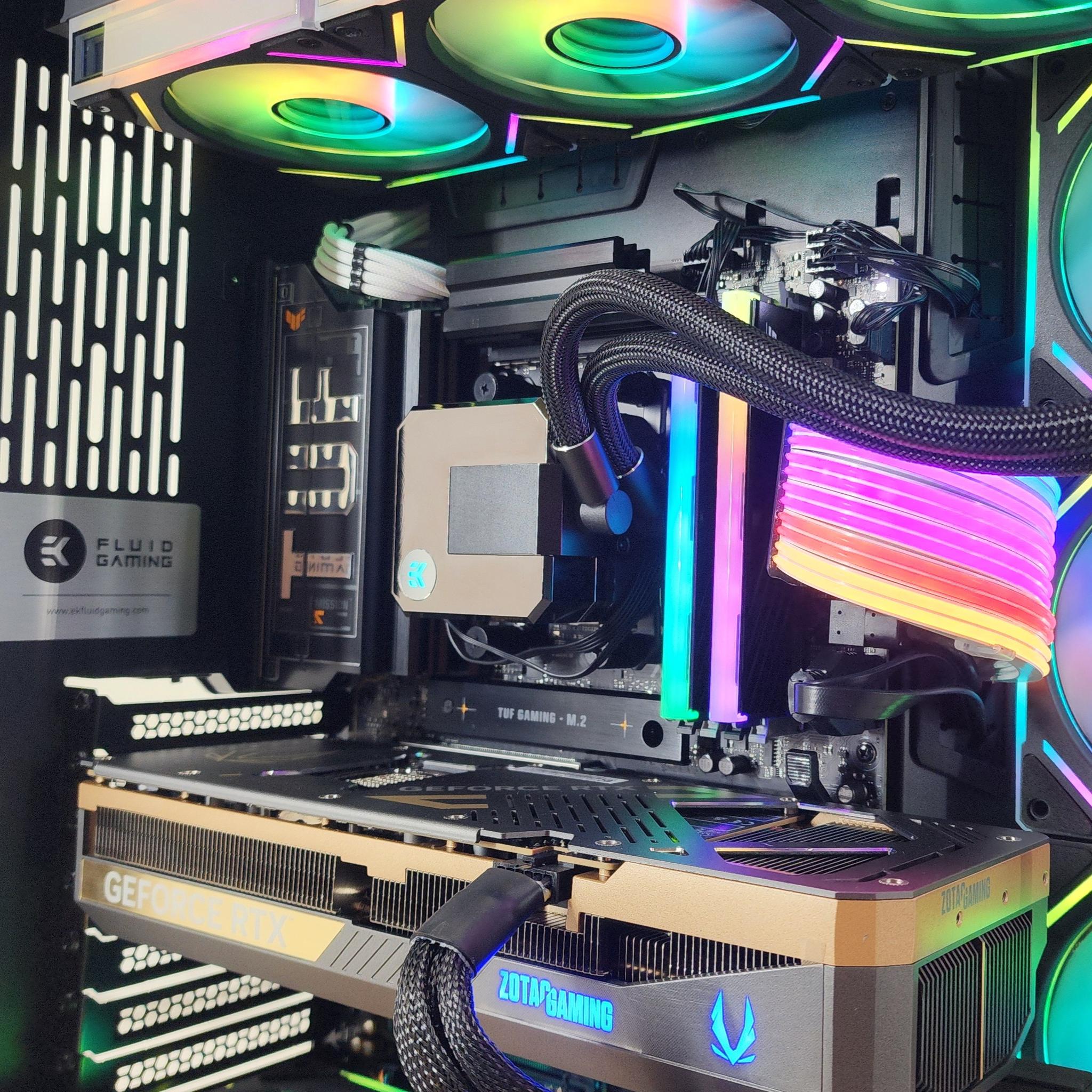 Gaming PC Ryzen 7 9800X3D 32GB RAM 2TB SSD RTX 5080 16GB Windows 11 Computer