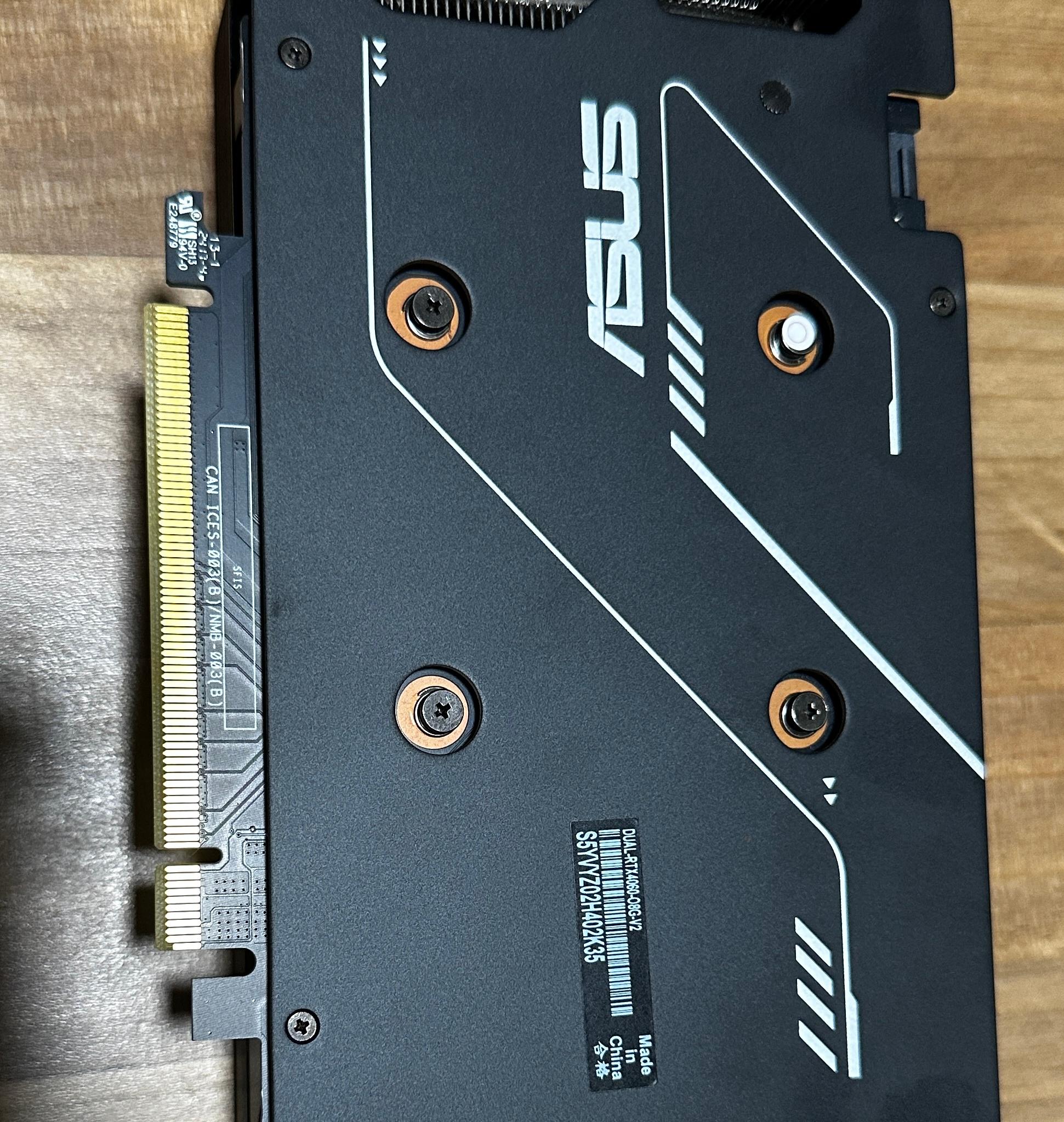 Asus DUAL EVO OC GeForce RTX 4060
