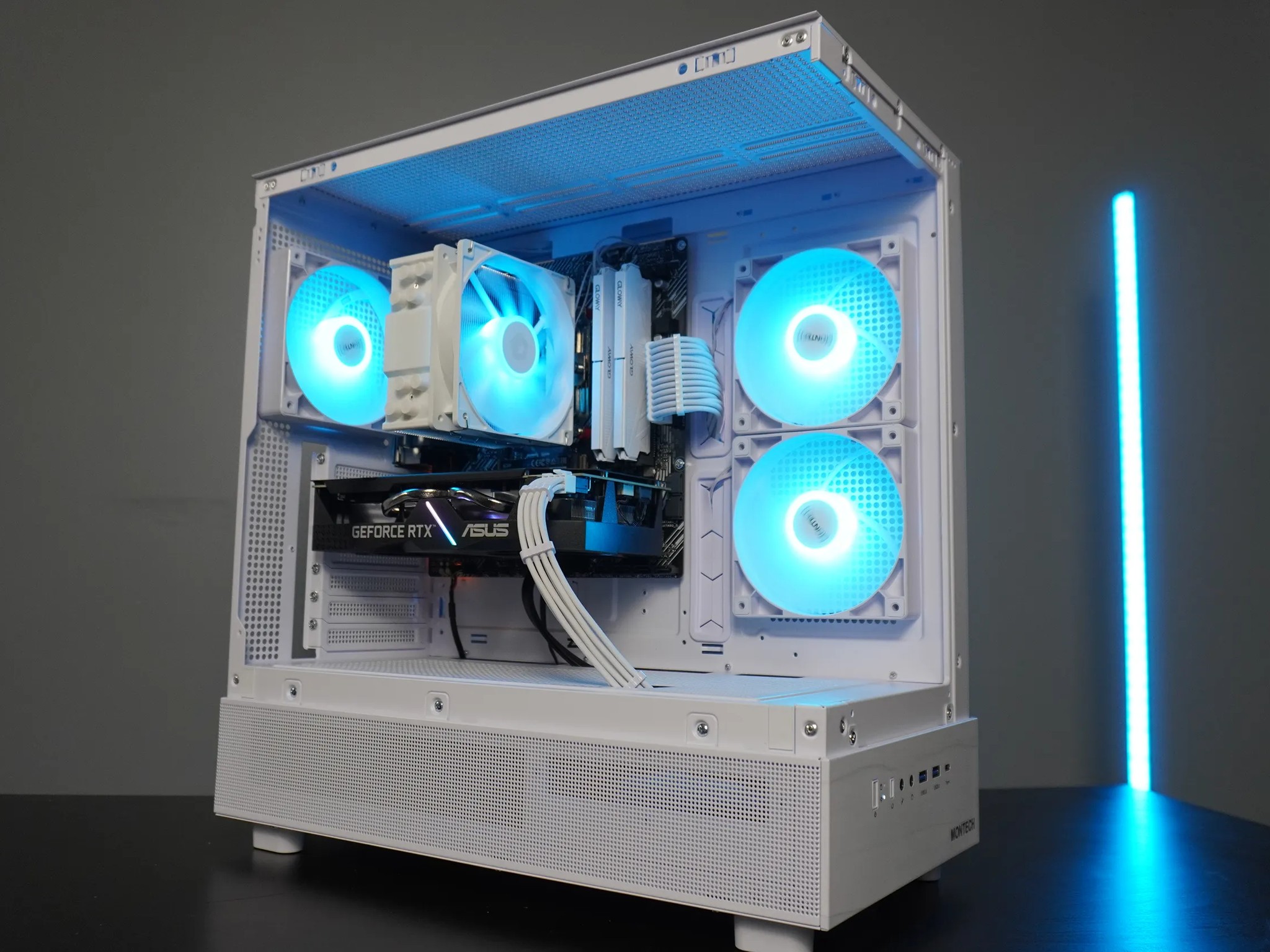 🤍AESTHETIC🤍 RTX GAMING Beast 💚 RTX 2060 6GB 🧡 Ryzen 5 4500 | 16GB RAM | 1TB NVME