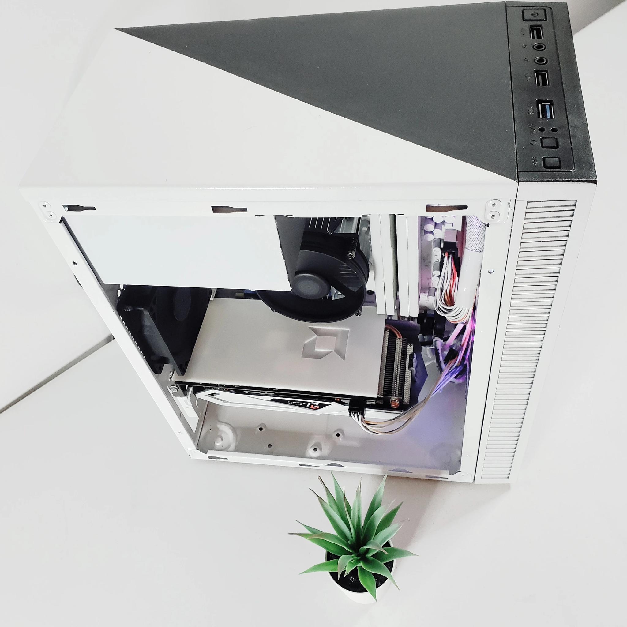 Zebra Gaming PC | ⚙️RX570 | Black/White ✨ |
