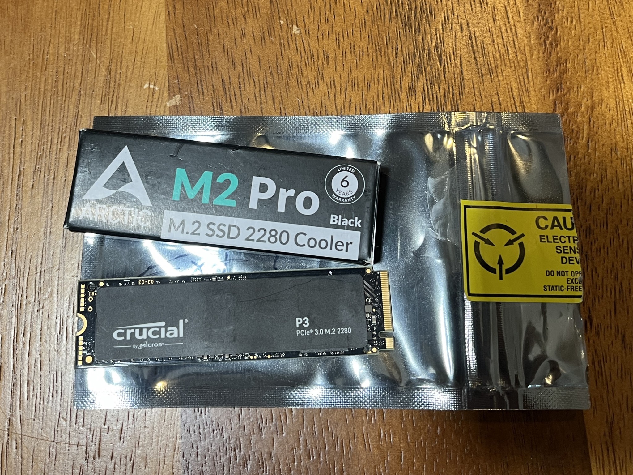 Crucial 2280mm P3 500GB M.2 NVMe Gen 3.0 x 4 SSD CT500P3SSD8