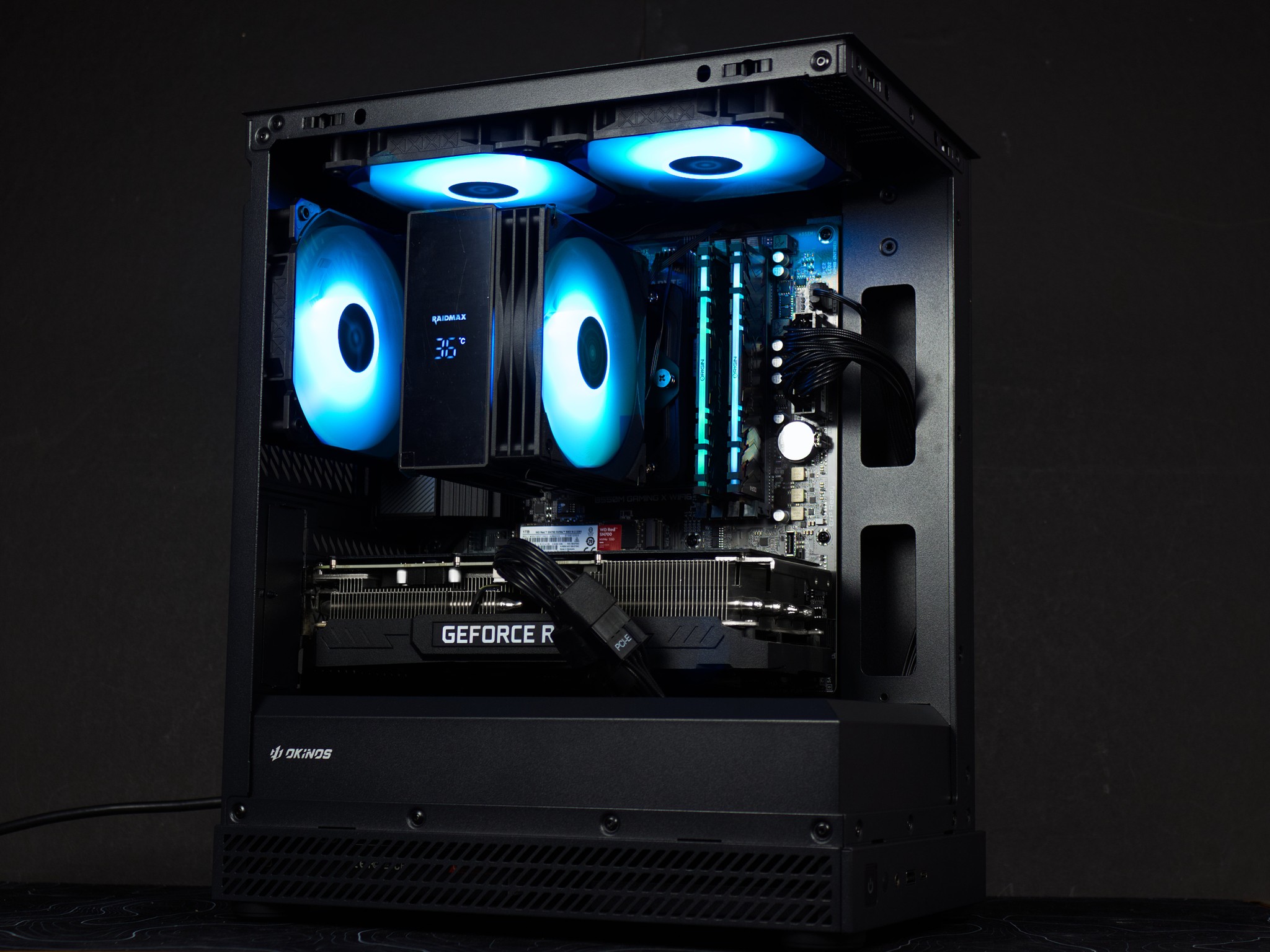 ⚡ Ryzen 5 3600 / RTX 3070 / 16GB DDR4 / 1TB SSD / Gaming PC