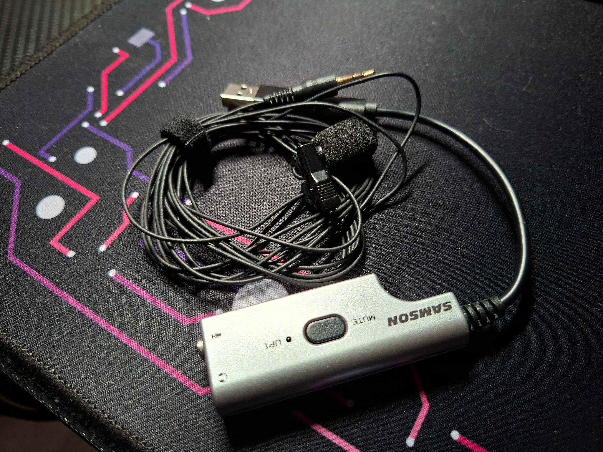 Samson LMU1 Low-Profile Lavalier Microphone