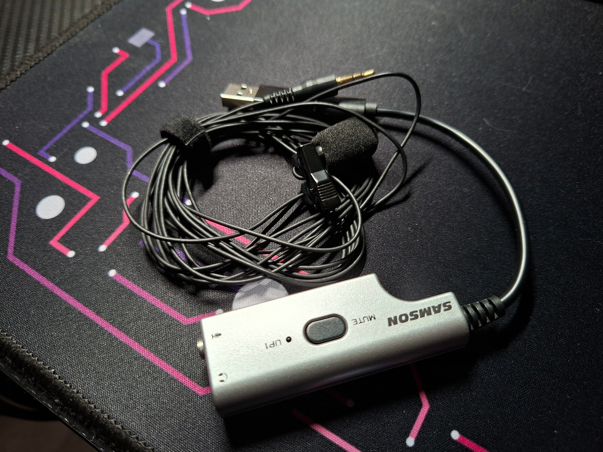 Samson LMU1 Low-Profile Lavalier Microphone