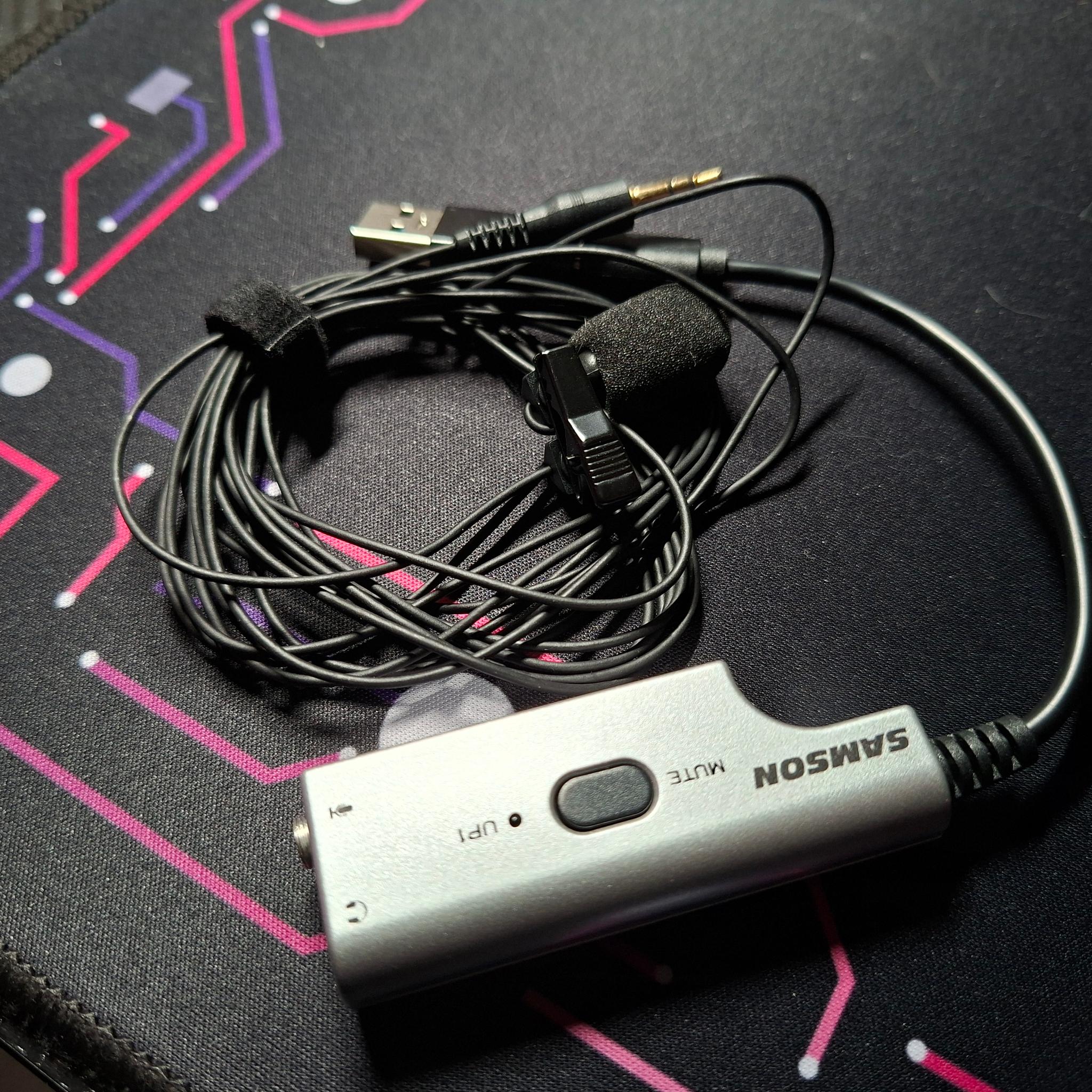 Samson LMU1 Low-Profile Lavalier Microphone