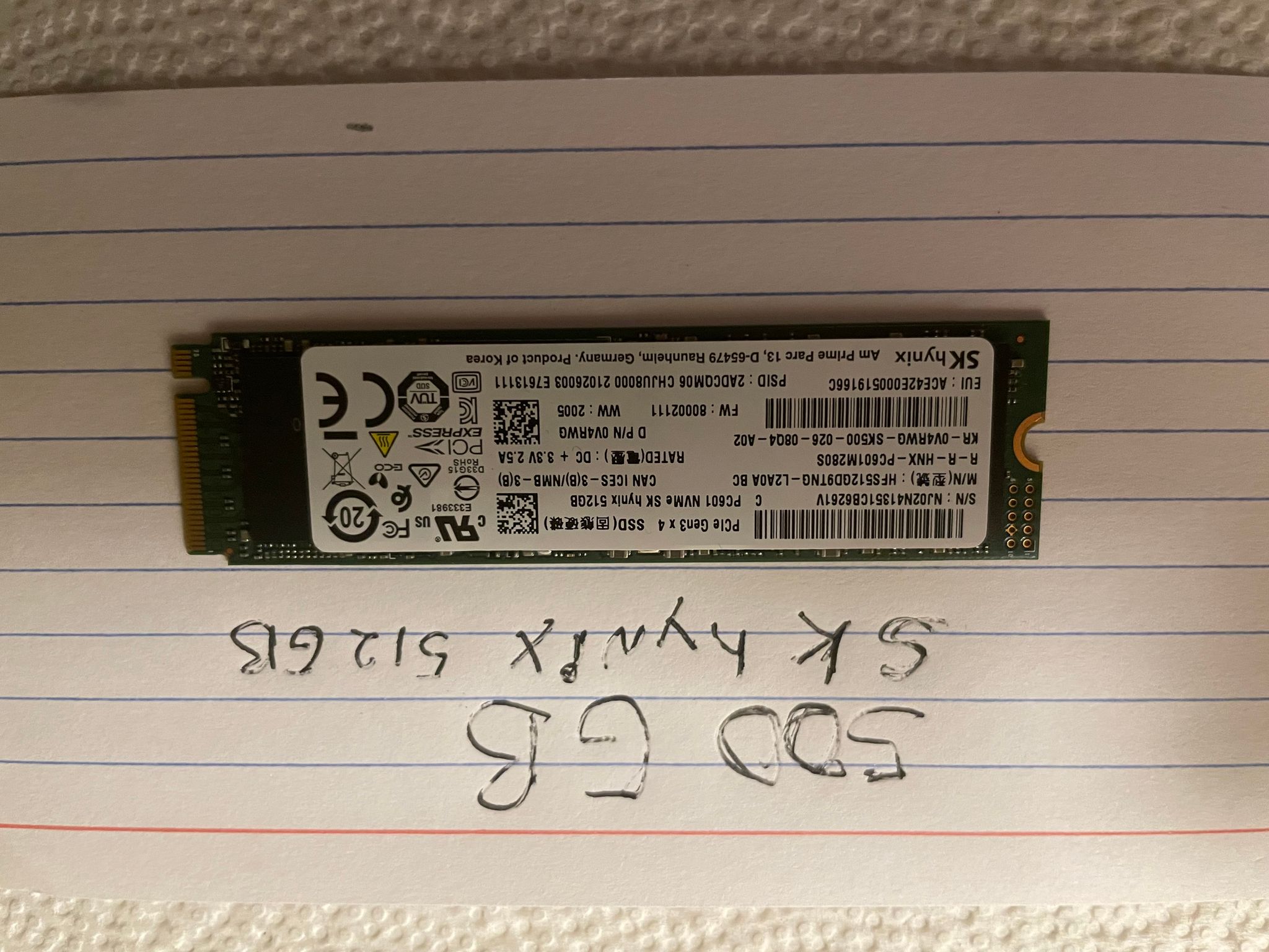 SK hynix SL308 512GB