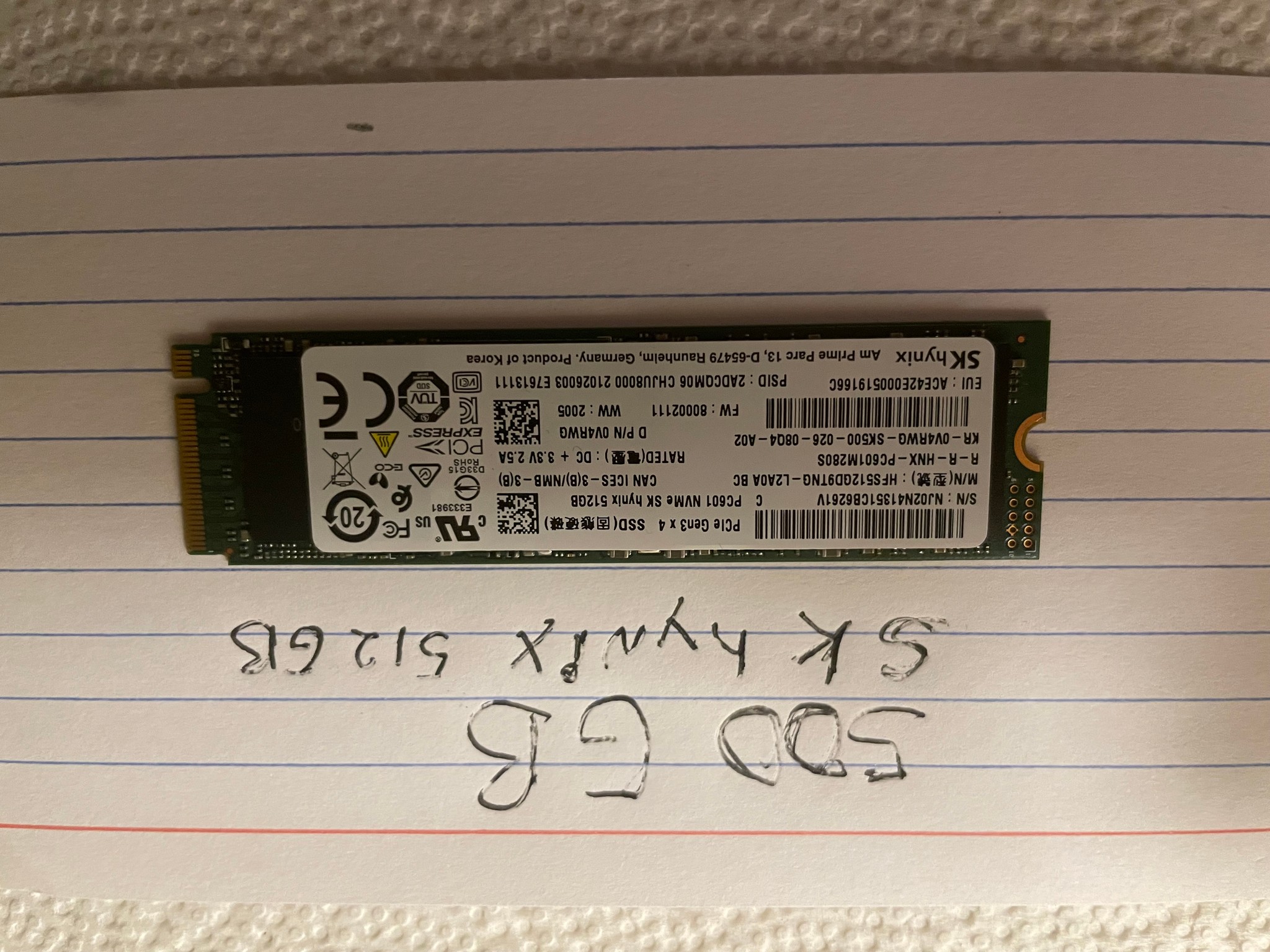 SK hynix SL308 512GB