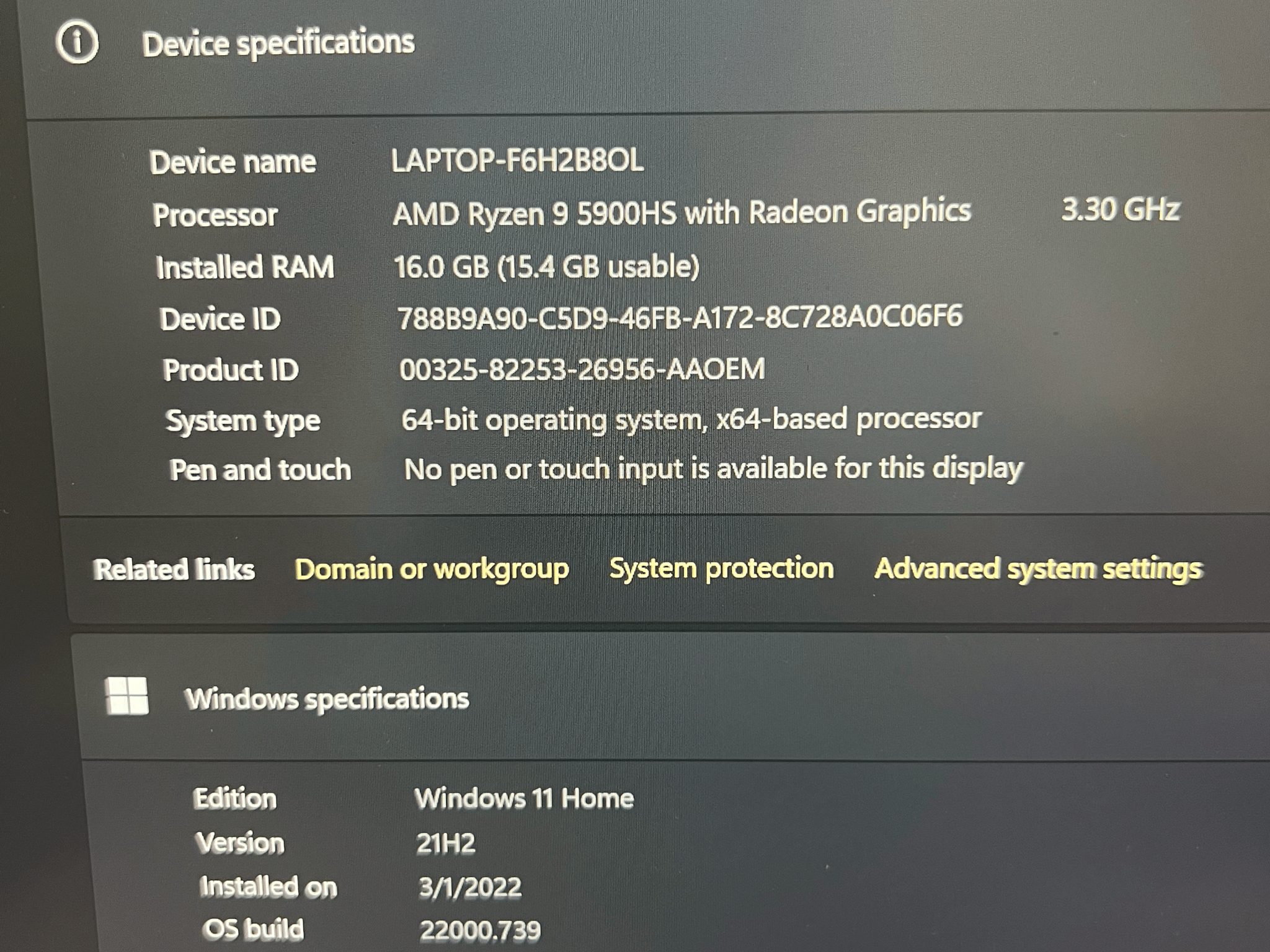 Virtually NEW Asus ROG Zephyrus G14 