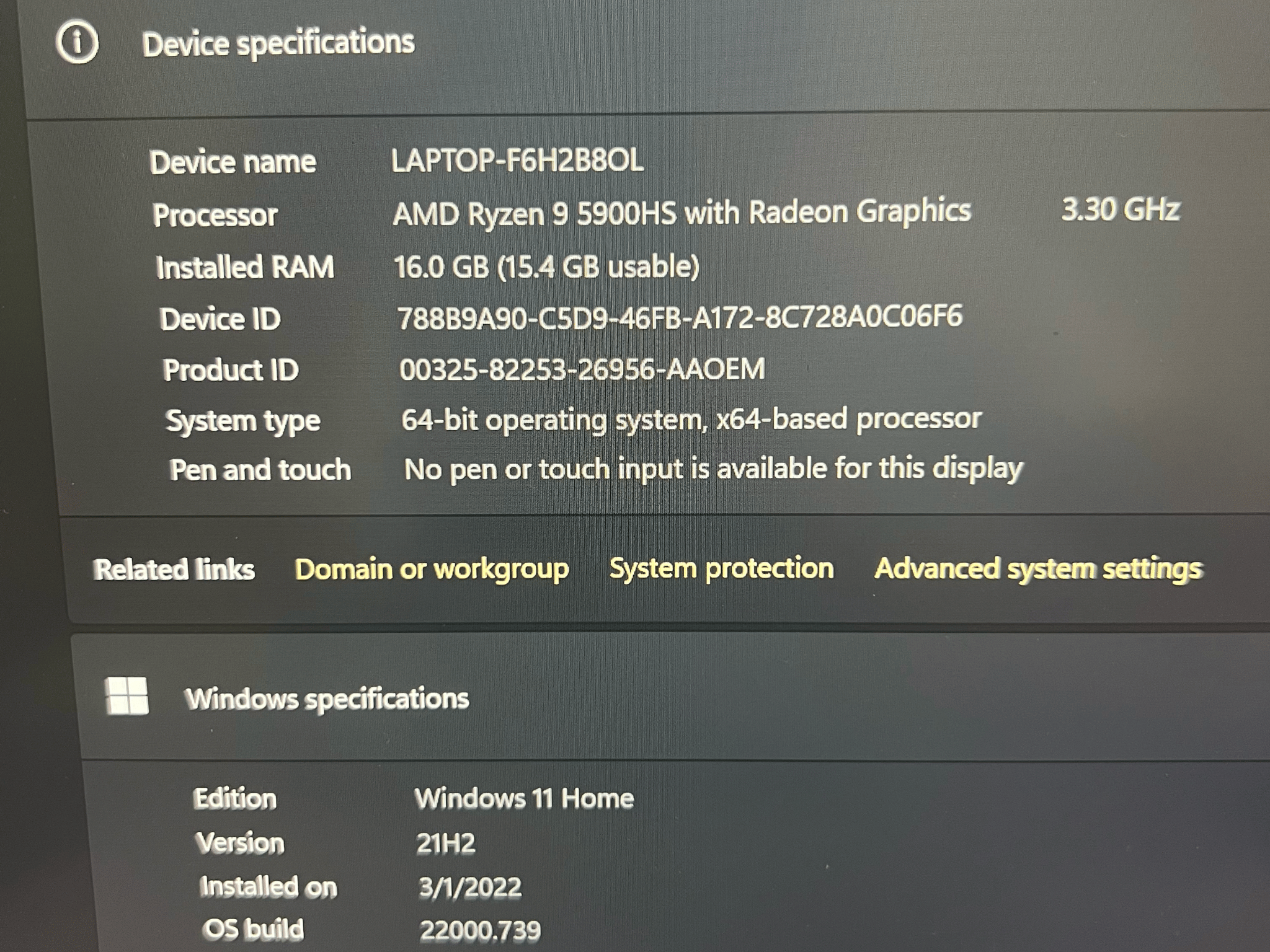 Virtually NEW Asus ROG Zephyrus G14 