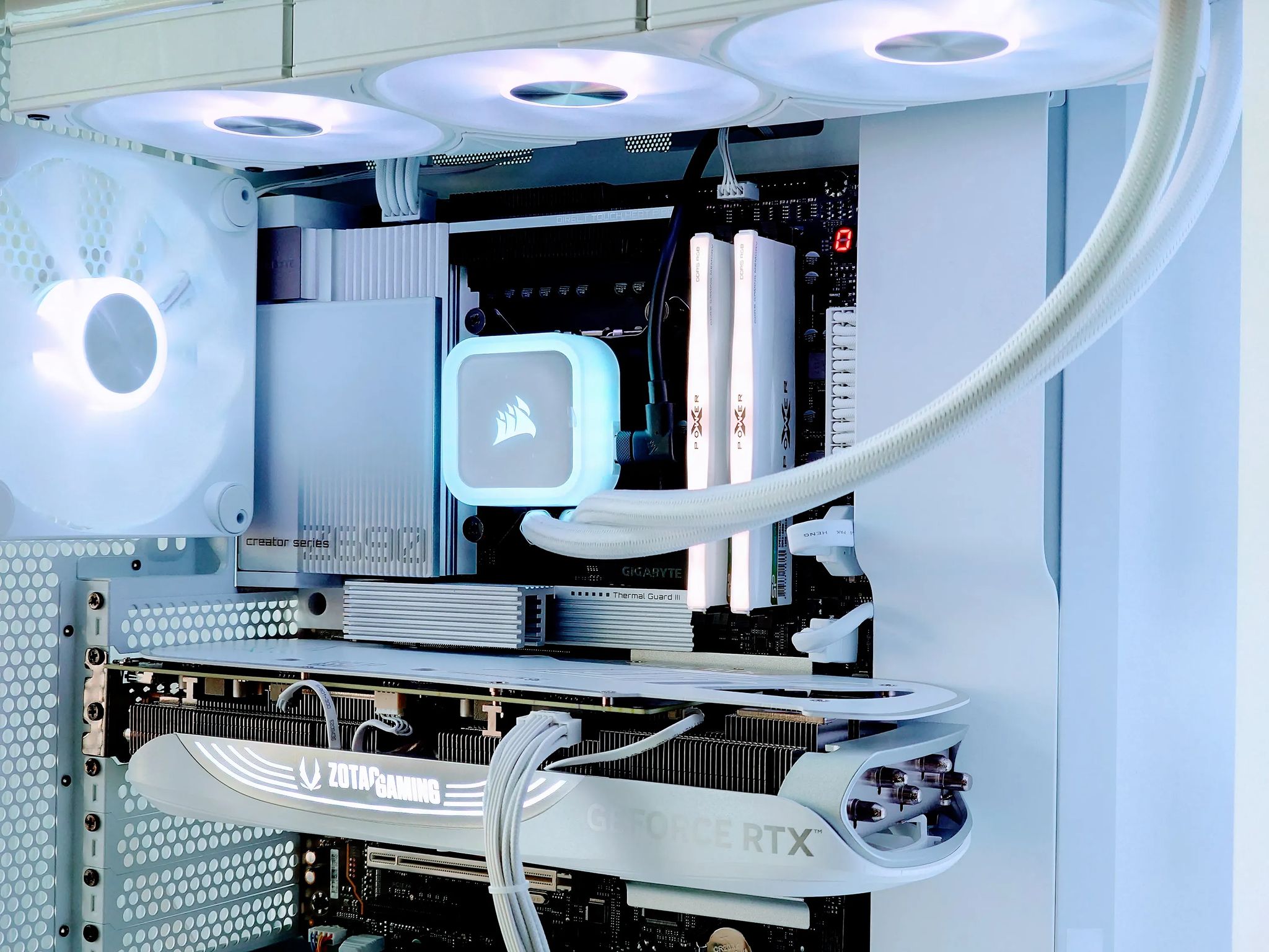 🤍🐻‍❄️ Extreme Gaming PC⚪Nvidia RTX 4070 Ti Super 16GB⚪Intel i9 12900KS 16 core⚪32GB DDR5